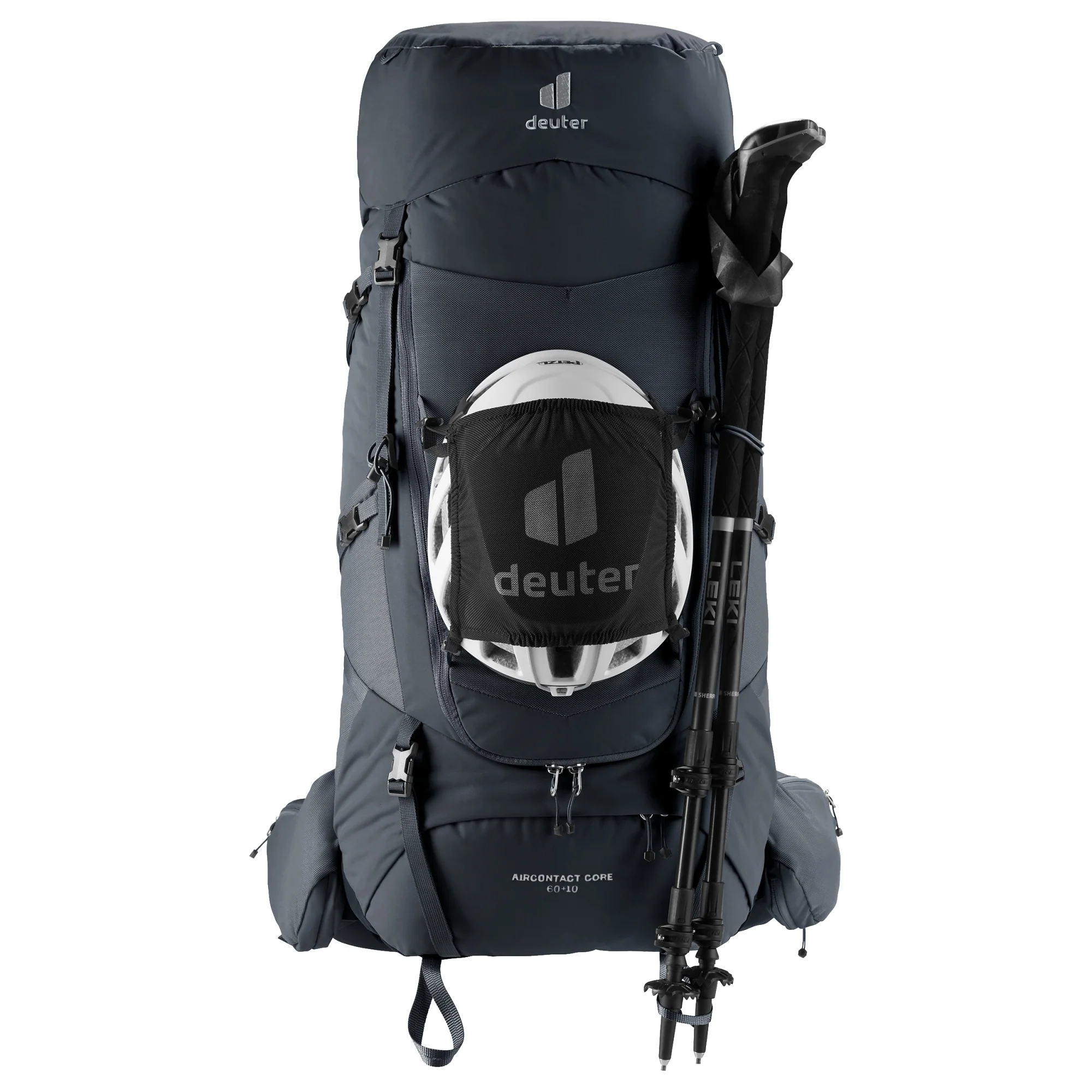 Deuter Aircontact Core 60 + 10 - Trekkingrucksack 82 cm (black) - Image 9