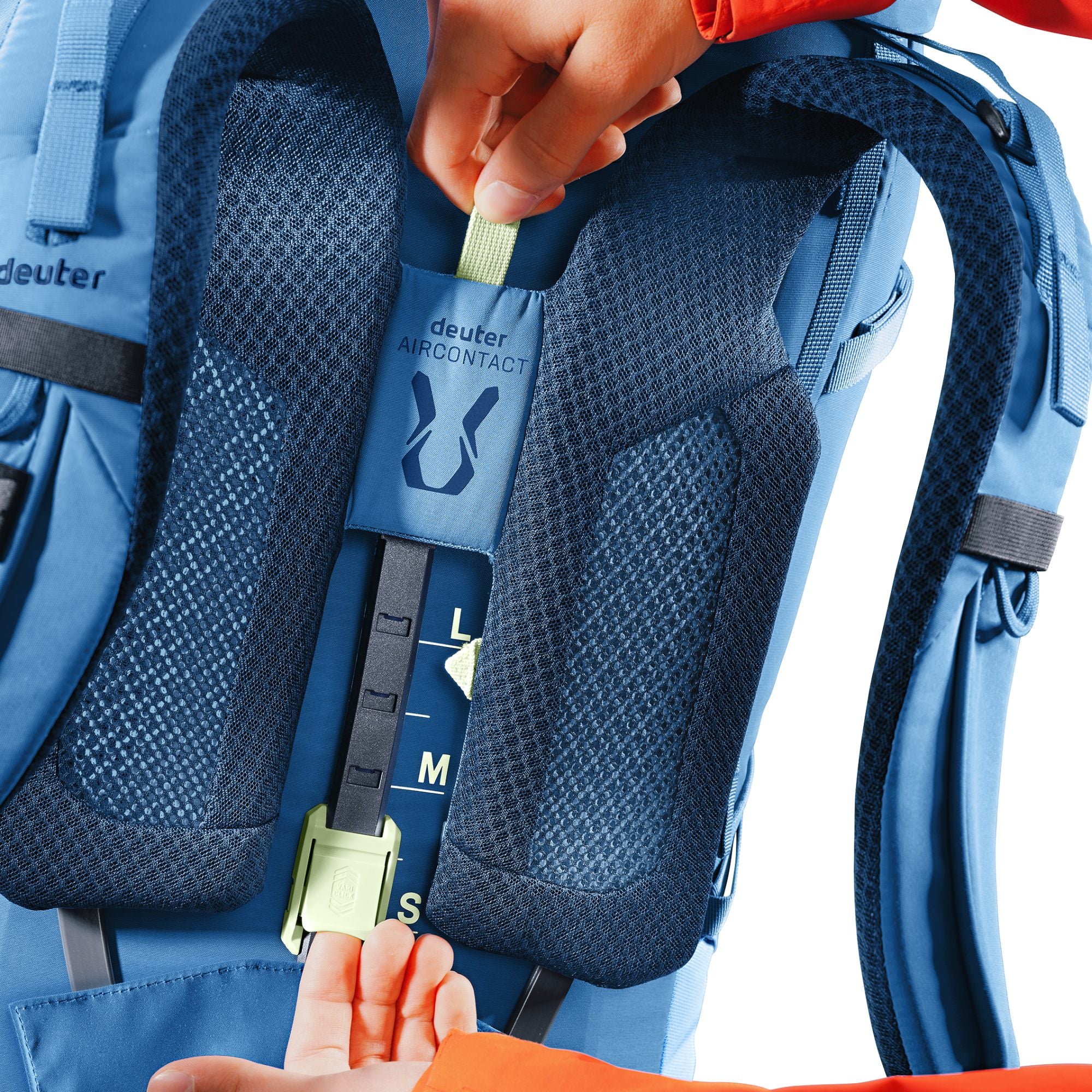 Deuter Aircontact Core 60 + 10 - Trekkingrucksack (baltic-nightblue) - Image 10