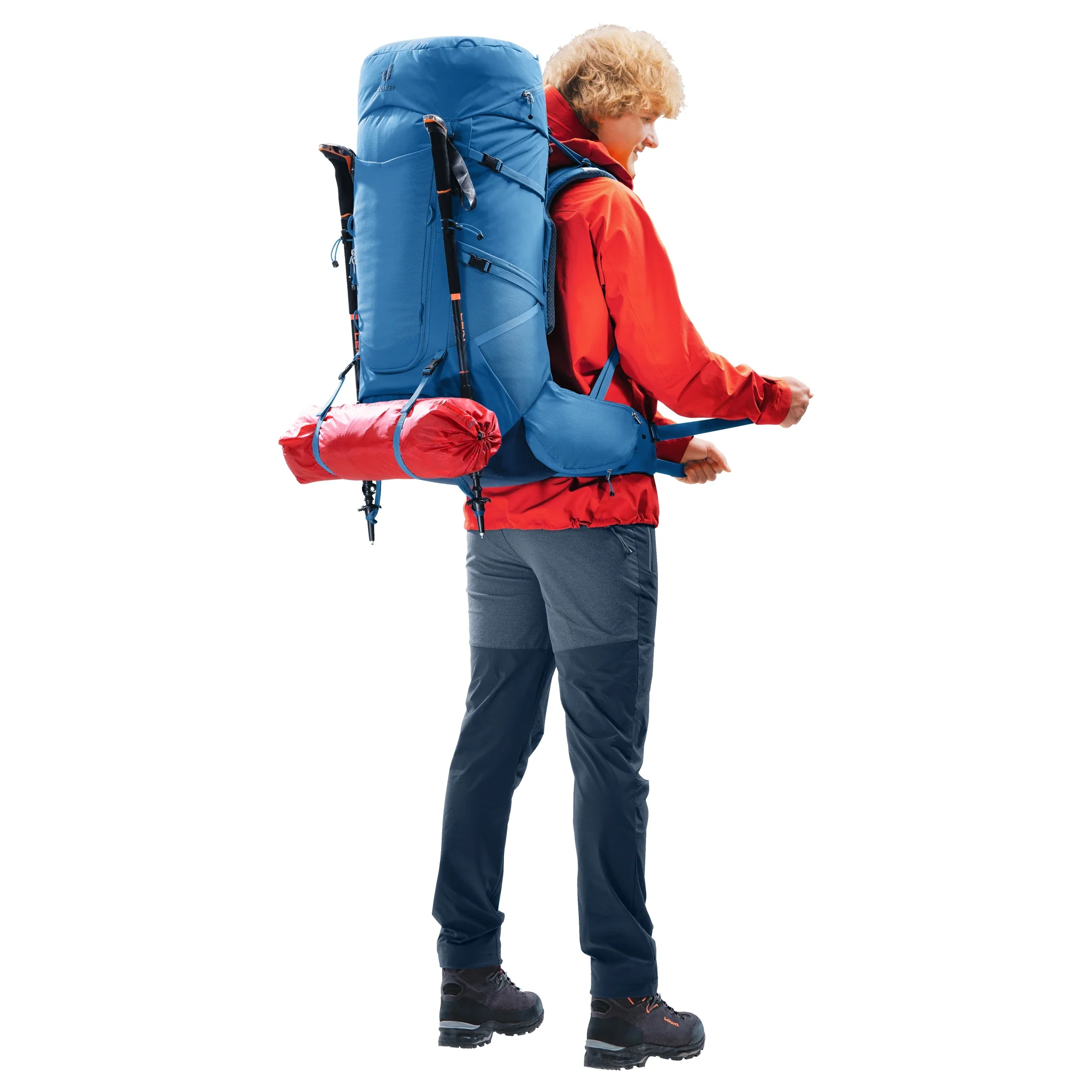 Deuter Aircontact Core 60 + 10 - Trekkingrucksack (baltic-nightblue) - Image 12