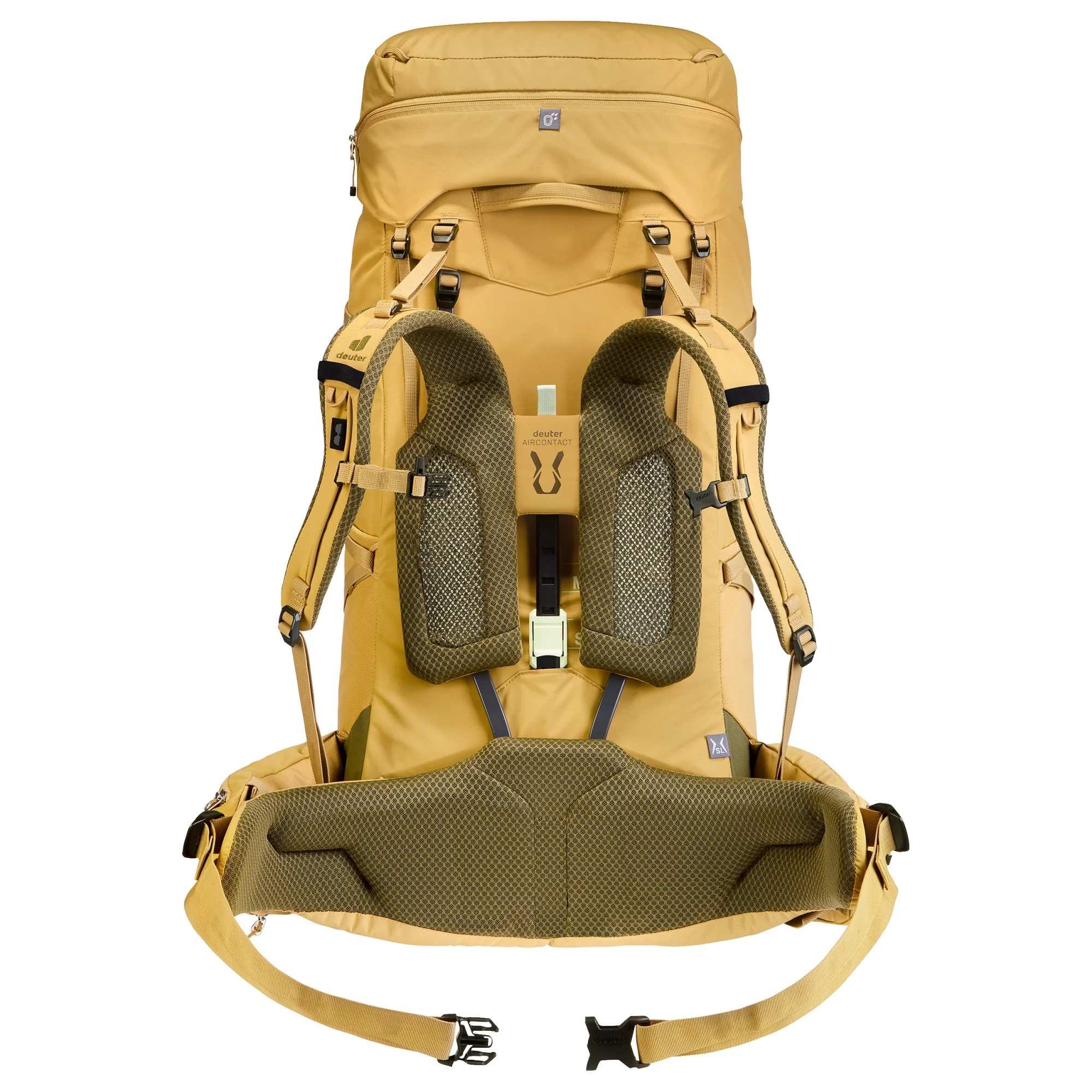 Deuter Aircontact Core 65 + 10 SL - Women's Trekkingrucksack 84 cm (savanna-nori) - Image 3