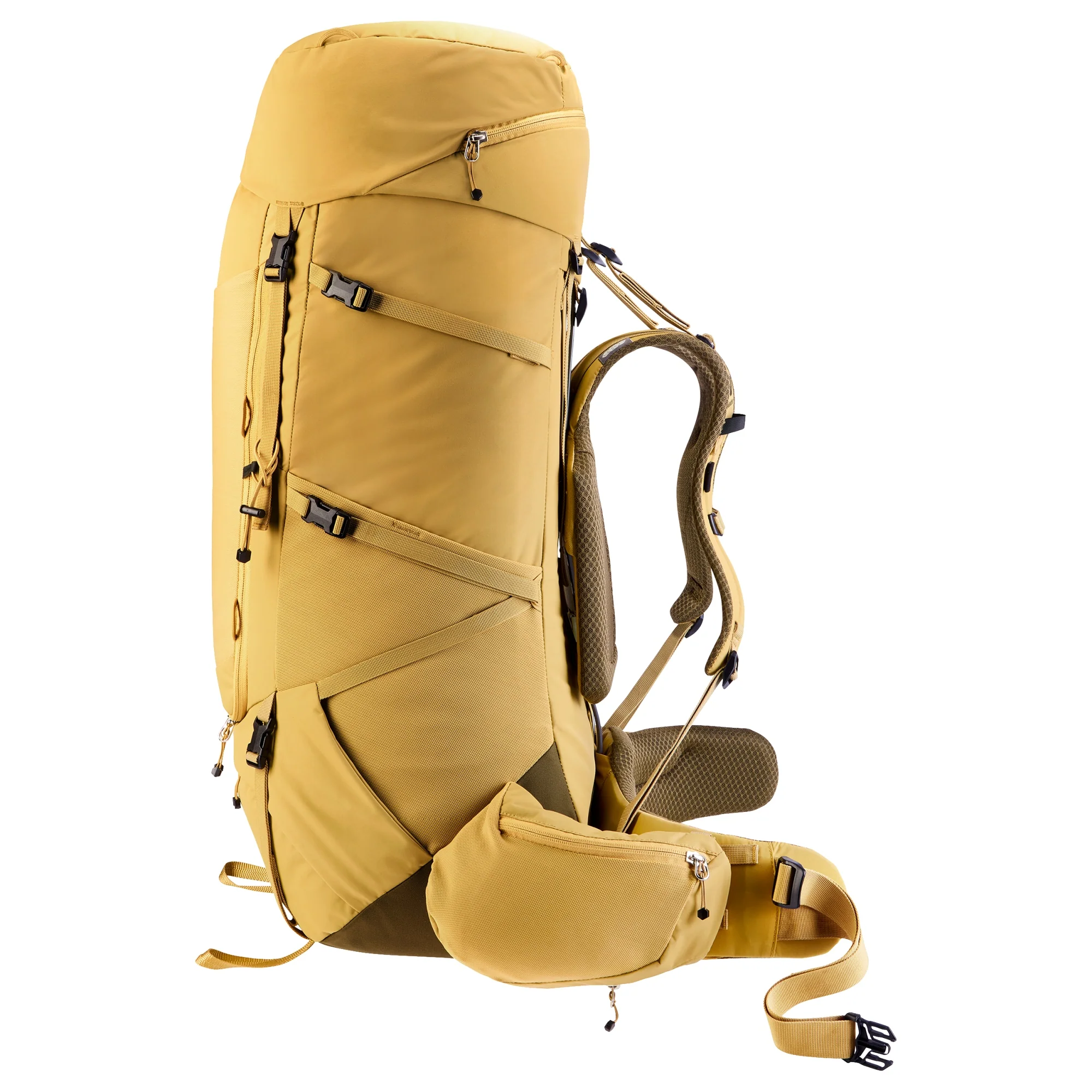Deuter Aircontact Core 65 + 10 SL - Women's Trekkingrucksack 84 cm (savanna-nori) - Image 4