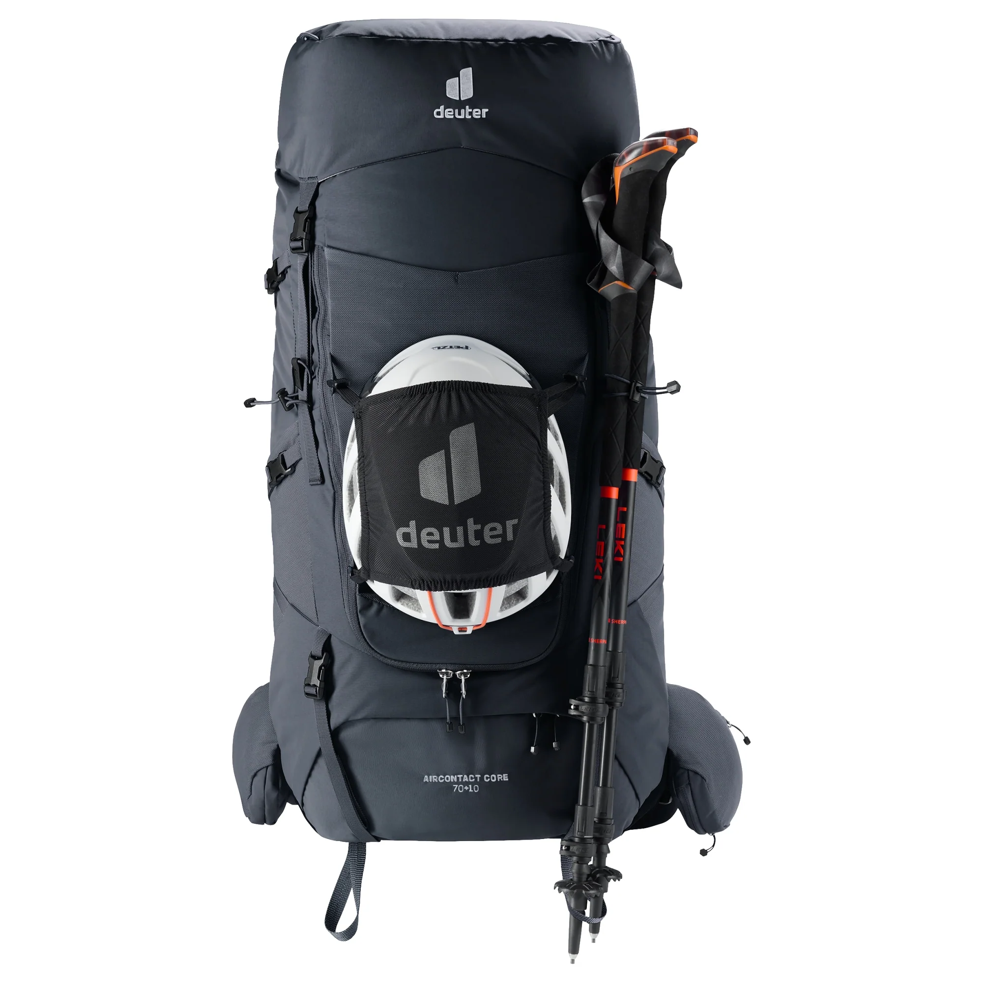 Deuter Aircontact Core 70 + 10 - Trekkingrucksack 90 cm (black) - Image 10