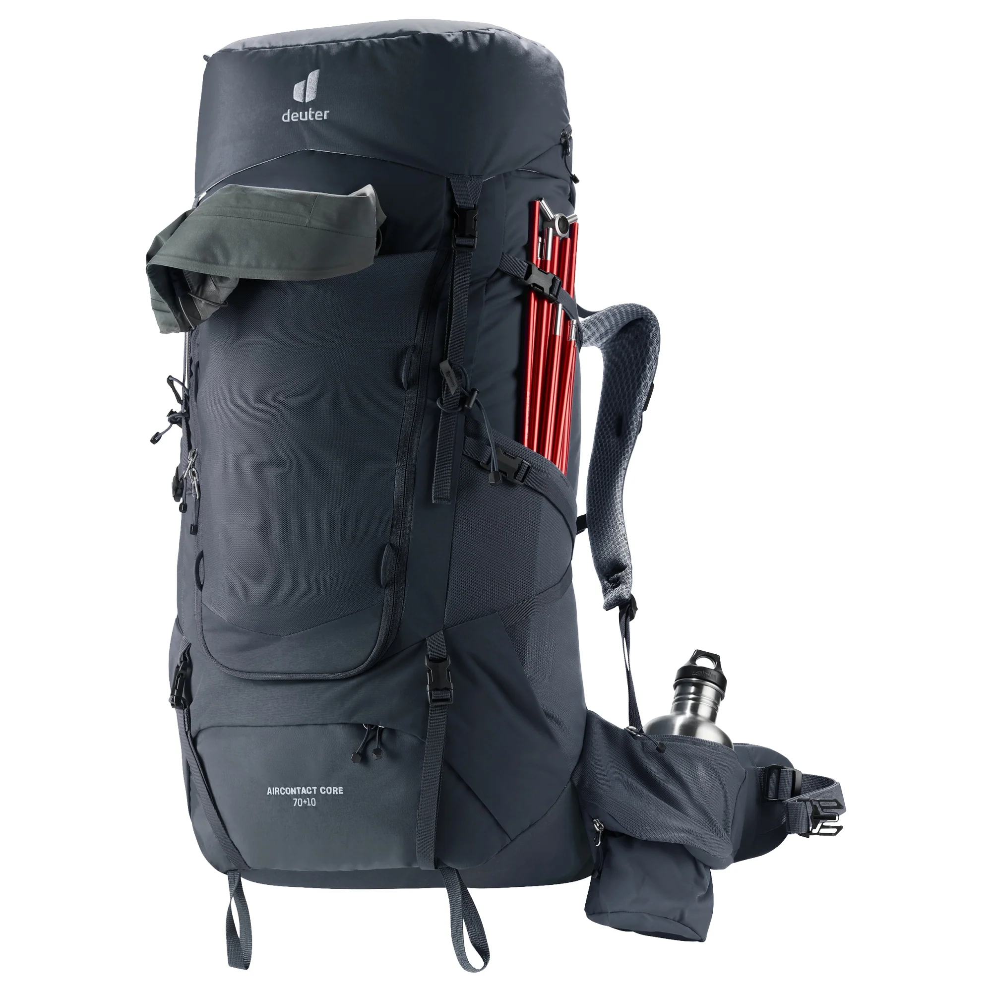 Deuter Aircontact Core 70 + 10 - Trekkingrucksack 90 cm (black) - Image 9