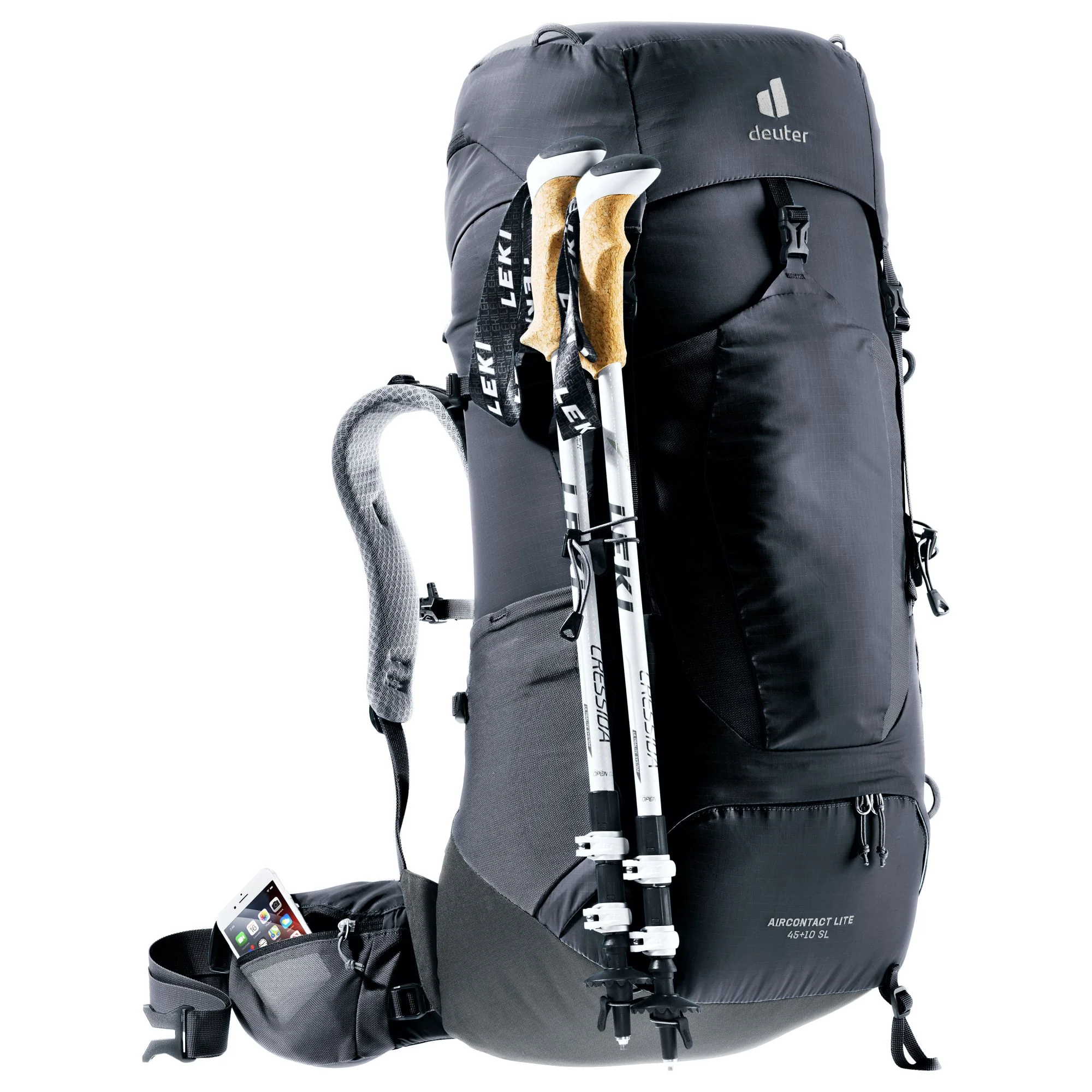 Deuter Aircontact Lite 45 + 10 SL - Women's Trekkingrucksack 73 cm (black-graphite) - Image 6