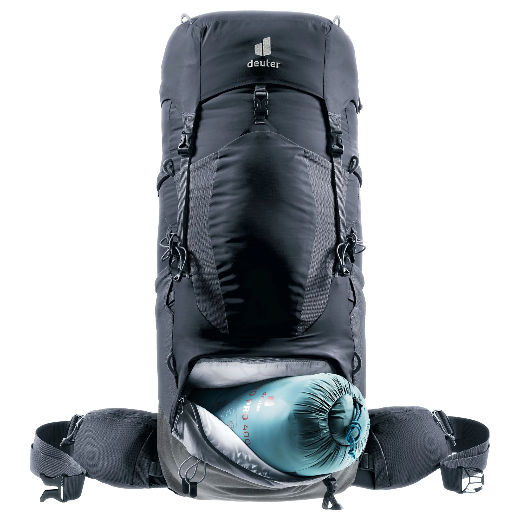 Deuter Aircontact Lite 45 + 10 SL - Women's Trekkingrucksack 73 cm (black-graphite) - Image 8