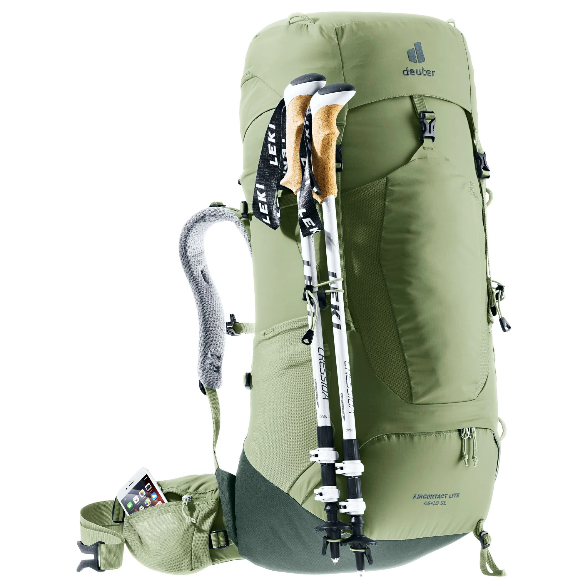Deuter Aircontact Lite 45 + 10 SL - Women's Trekkingrucksack 73 cm (grove-ivy) - Image 6