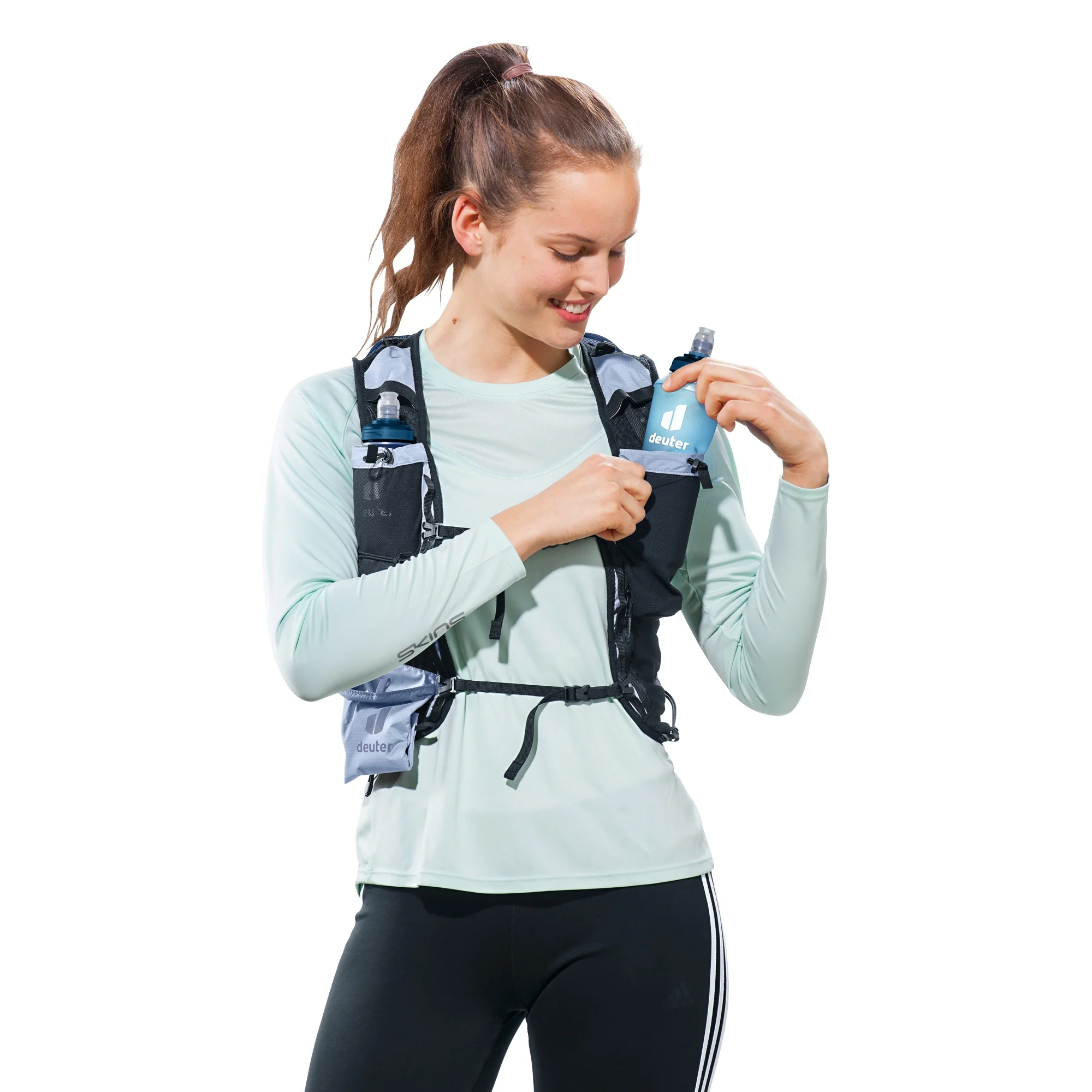 Deuter Ascender 7 - Trailrunningrucksack 41 cm (polar) - Image 10