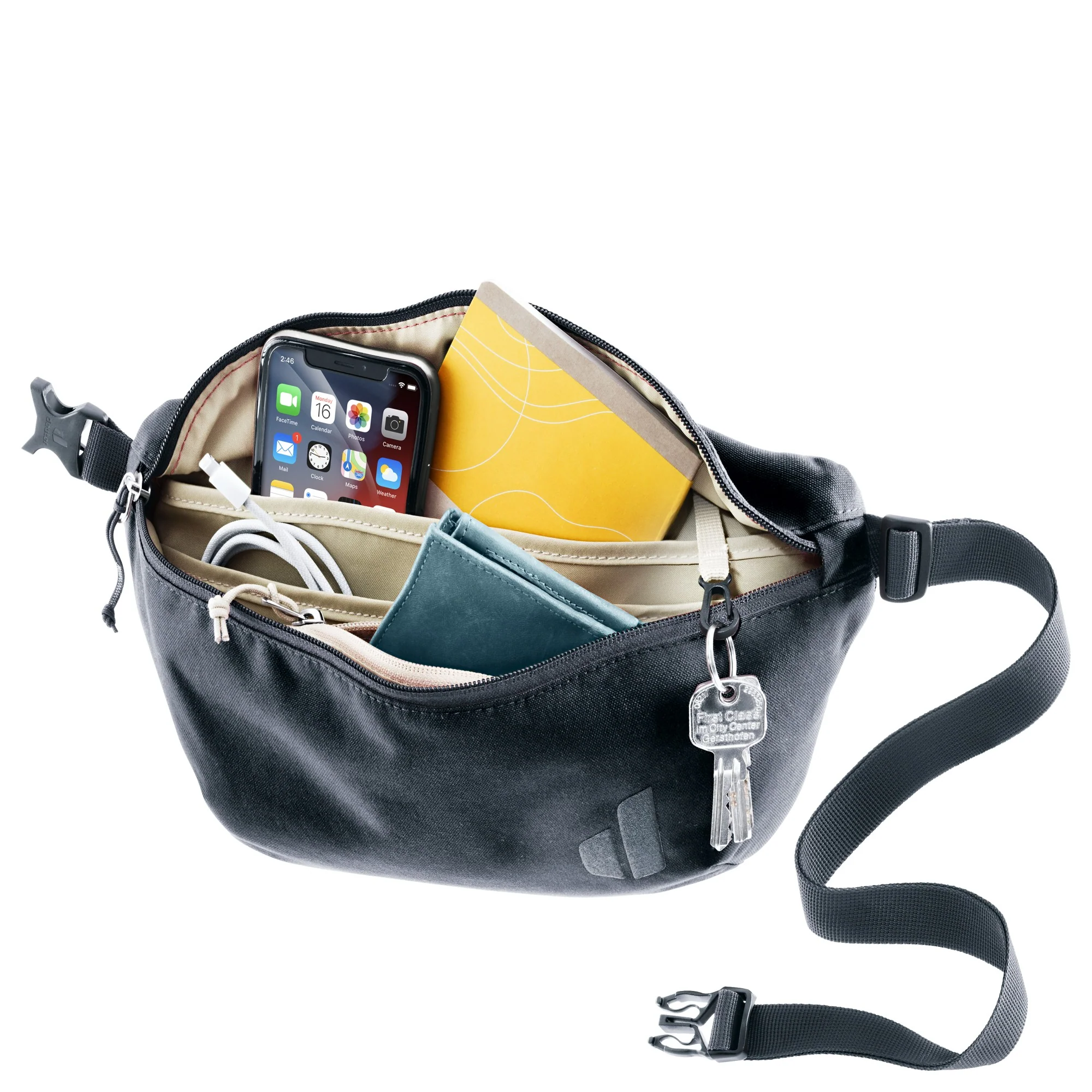 Deuter Avengo Organizer - Gürteltasche 31 cm (schwarz) - Image 2