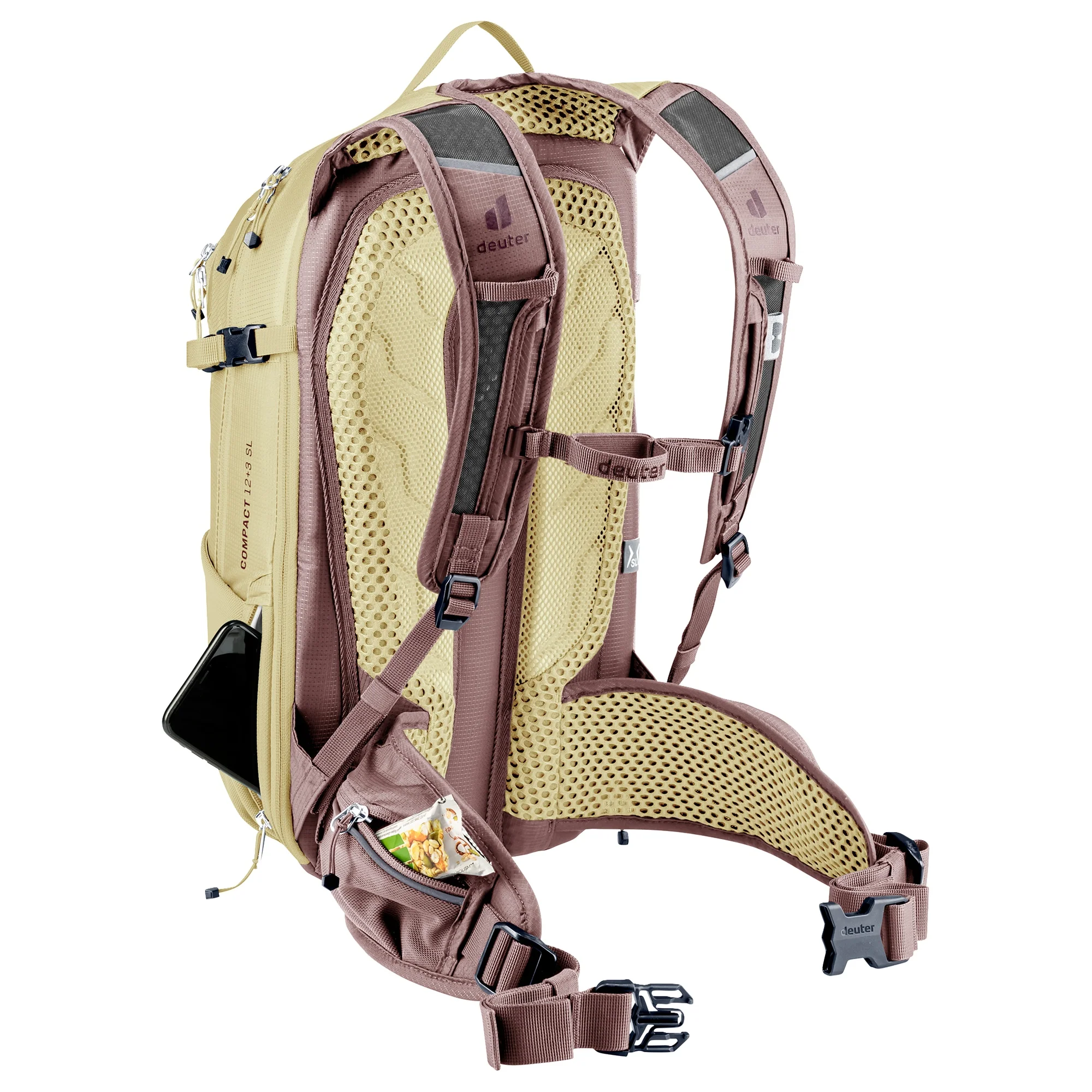 Deuter Compact 12+3 SL - Women's Fahrradrucksack 44 cm (ashrose-desert) - Image 10