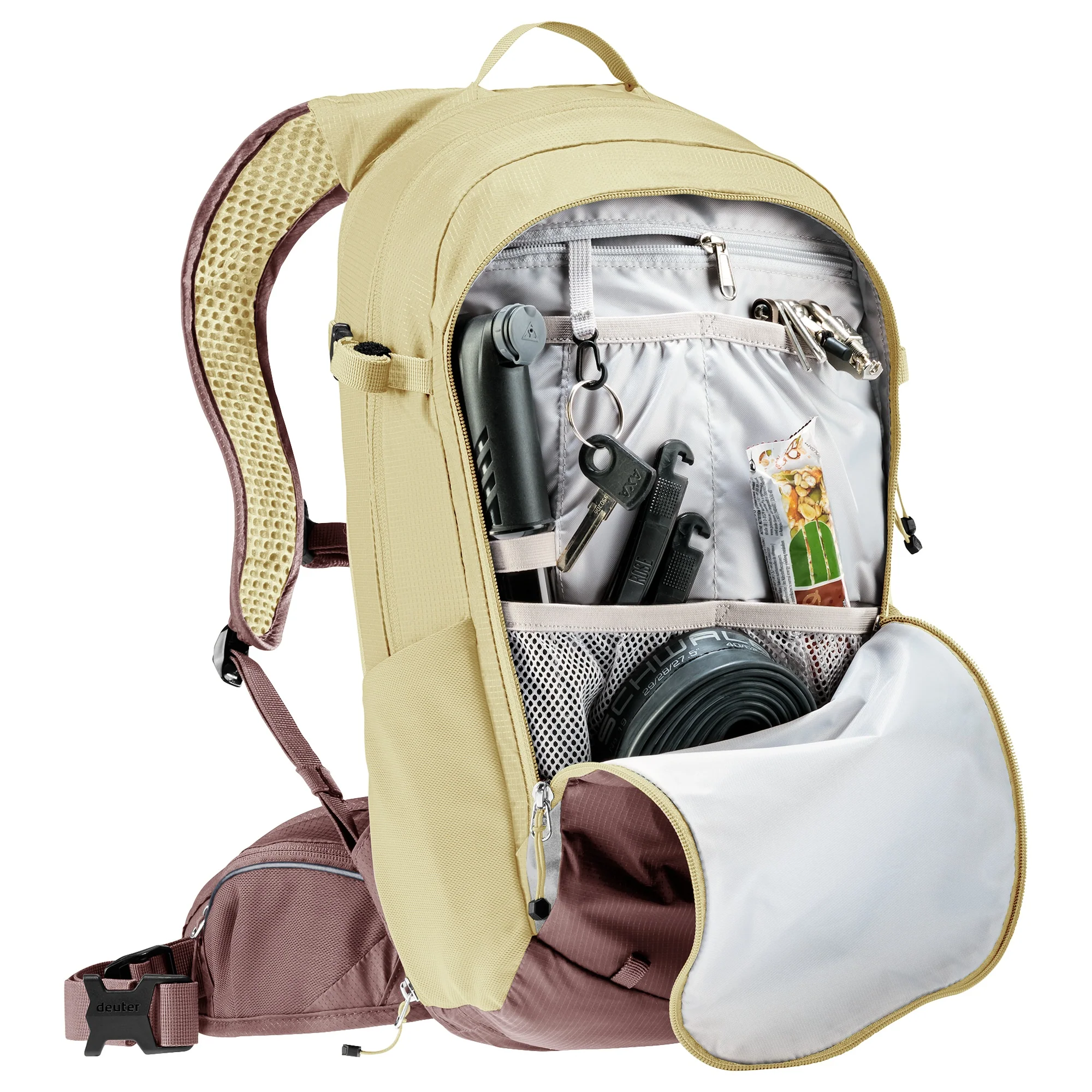 Deuter Compact 12+3 SL - Women's Fahrradrucksack 44 cm (ashrose-desert) - Image 6