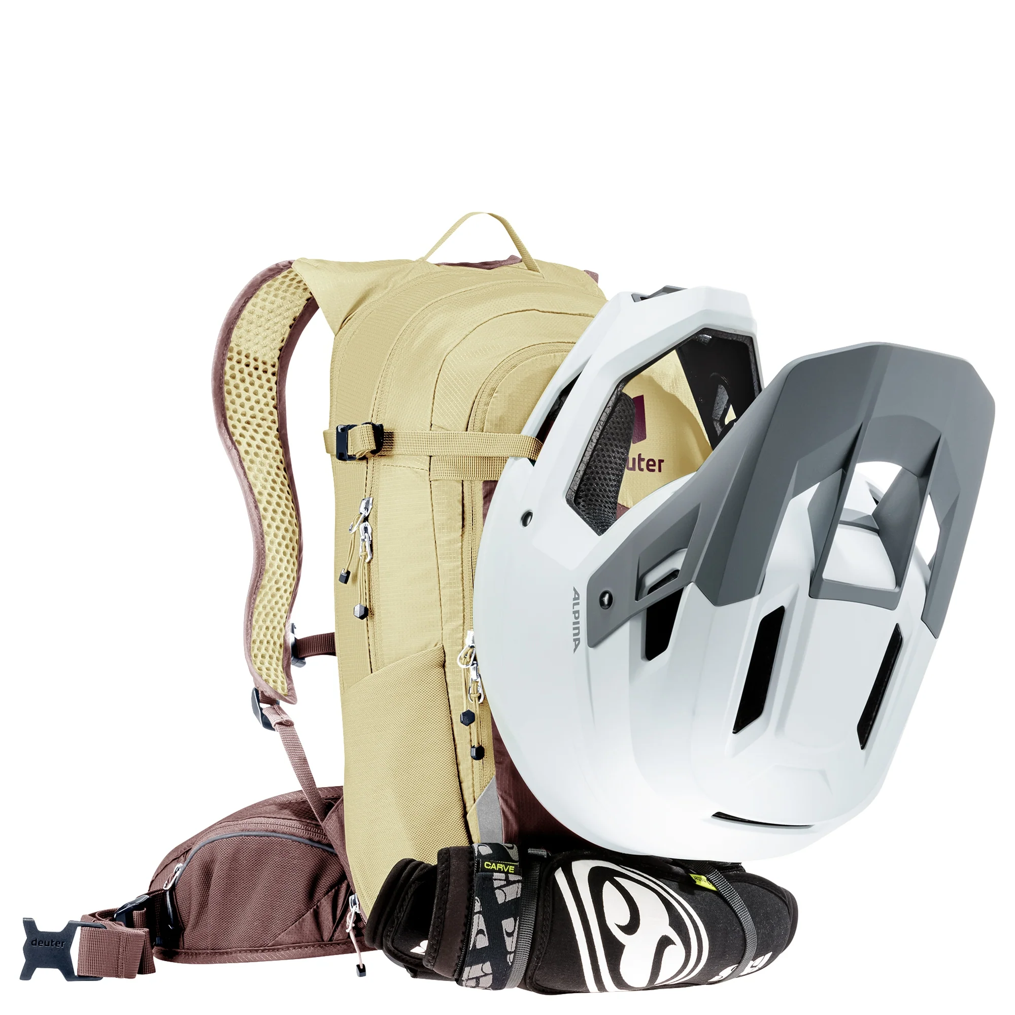 Deuter Compact 12+3 SL - Women's Fahrradrucksack 44 cm (ashrose-desert) - Image 8
