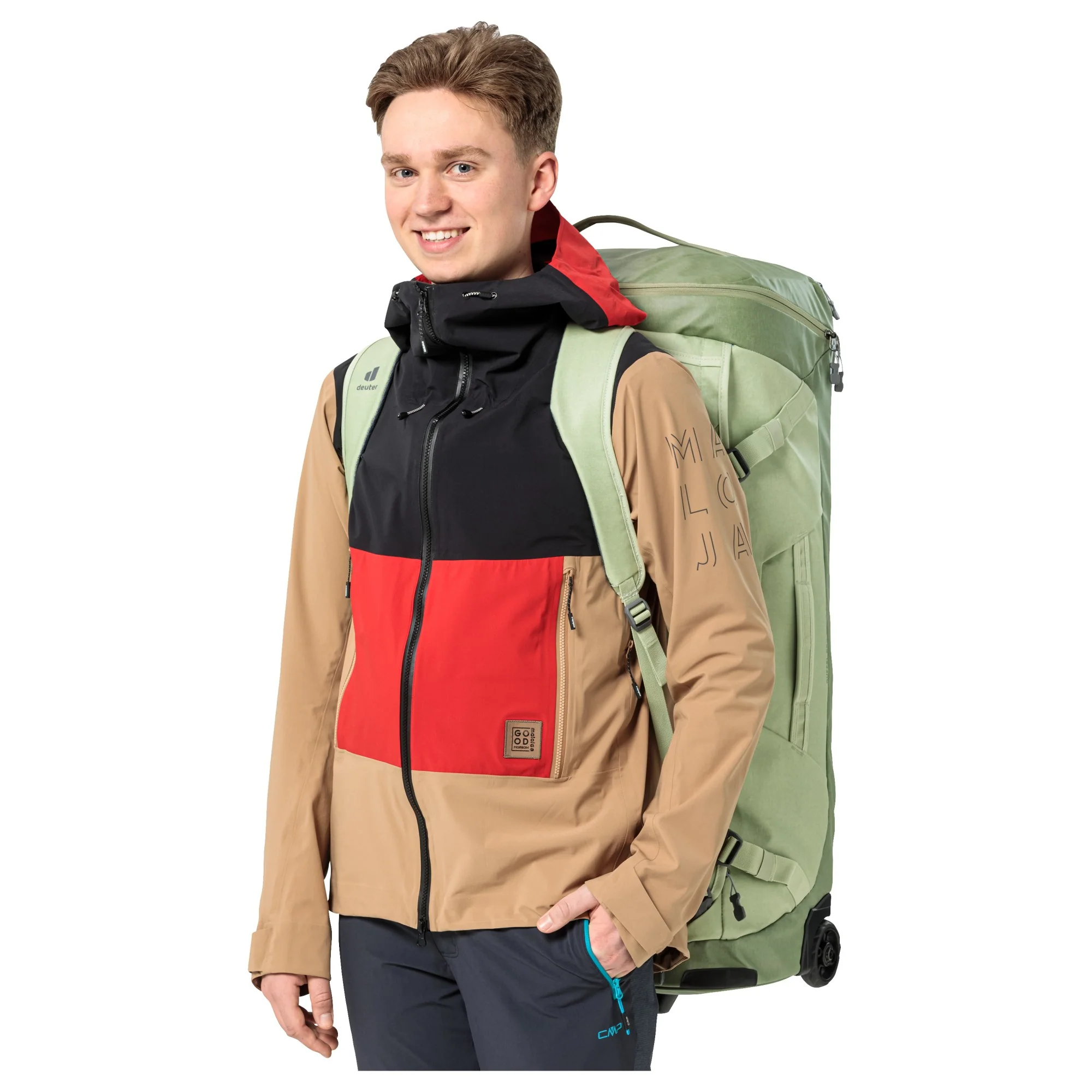 Deuter Duffel Pro Movo 90 - Rollenreisetasche 86 cm (mineral-grove) - Image 12
