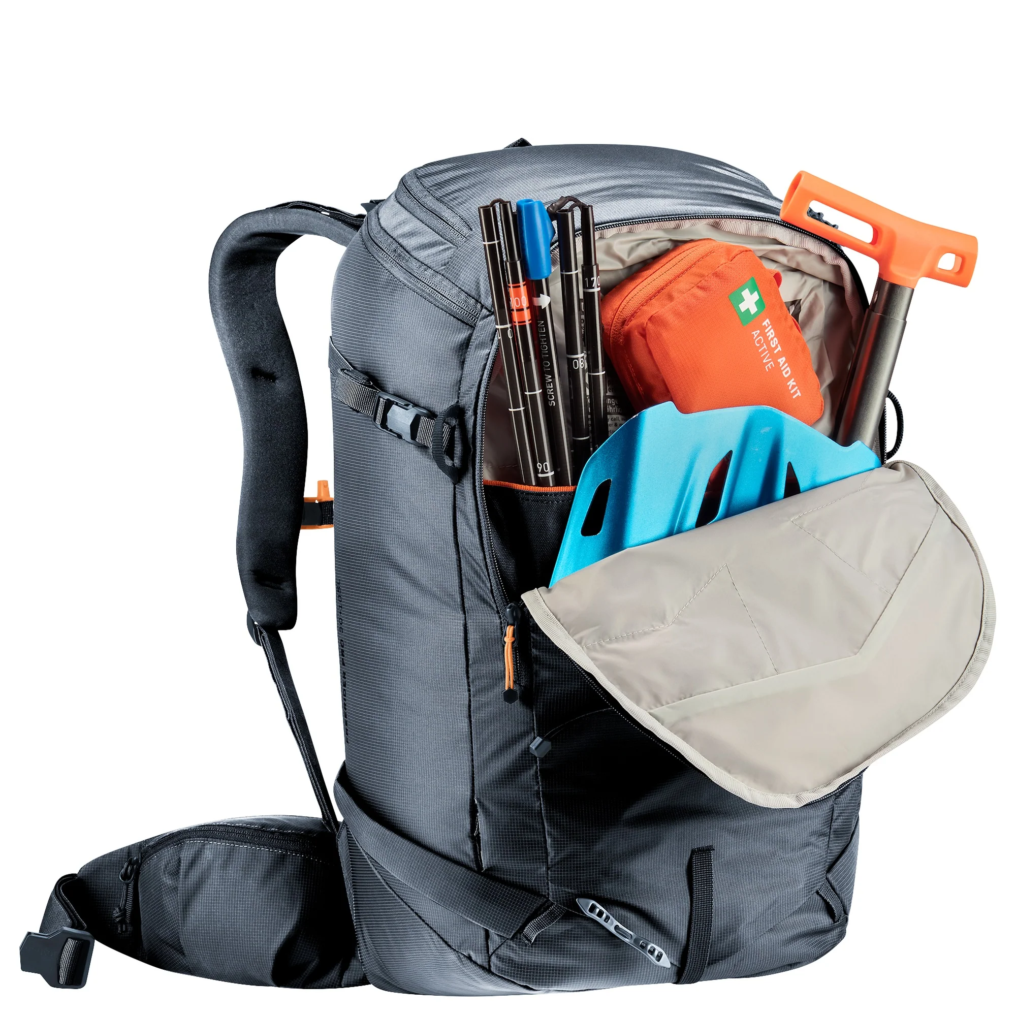 Deuter Freerider Pro 30+10 SL - Skirucksack 54 cm (black) - Image 6