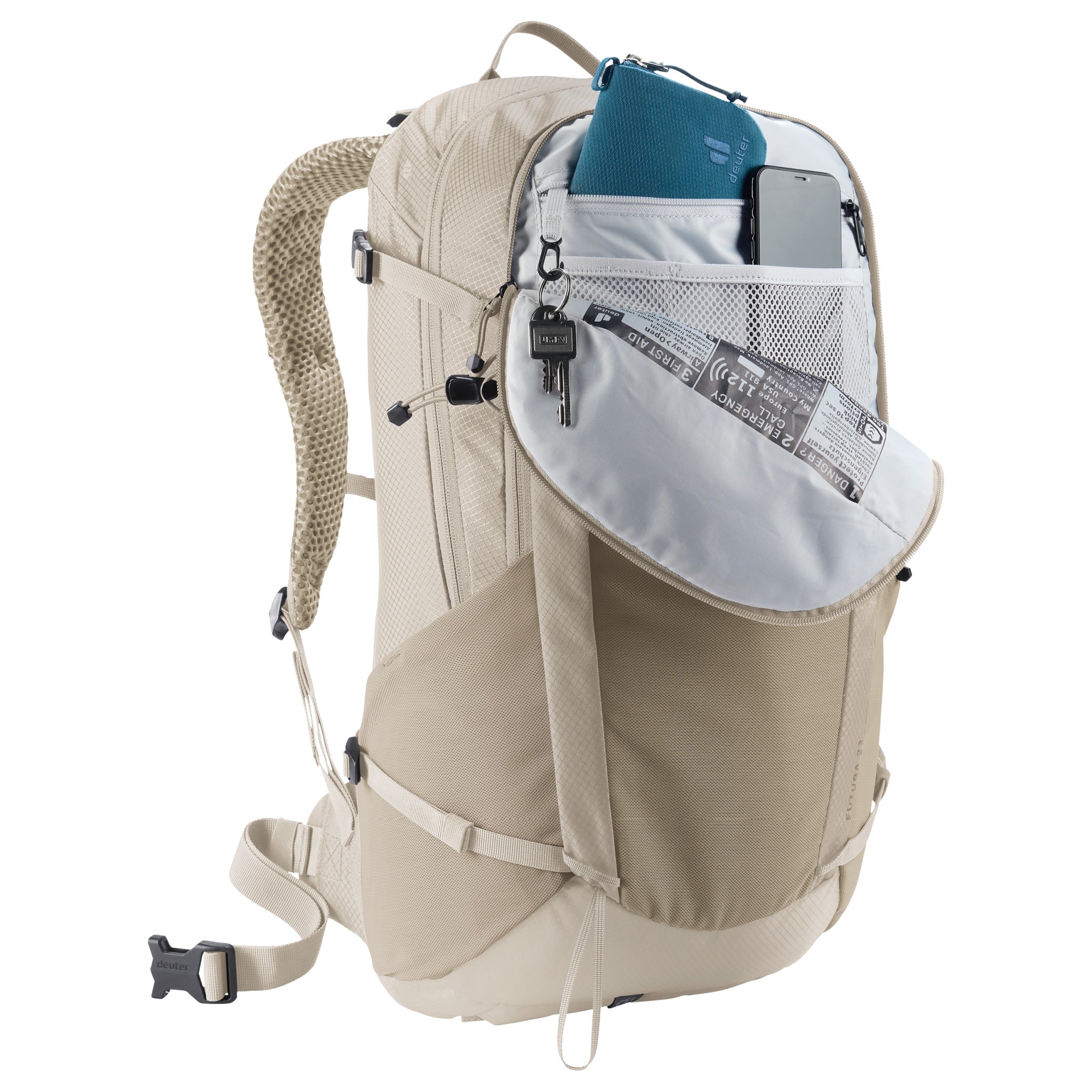 Deuter Futura 23 - Wanderrucksack 57 cm (greystone-alu) - Image 7
