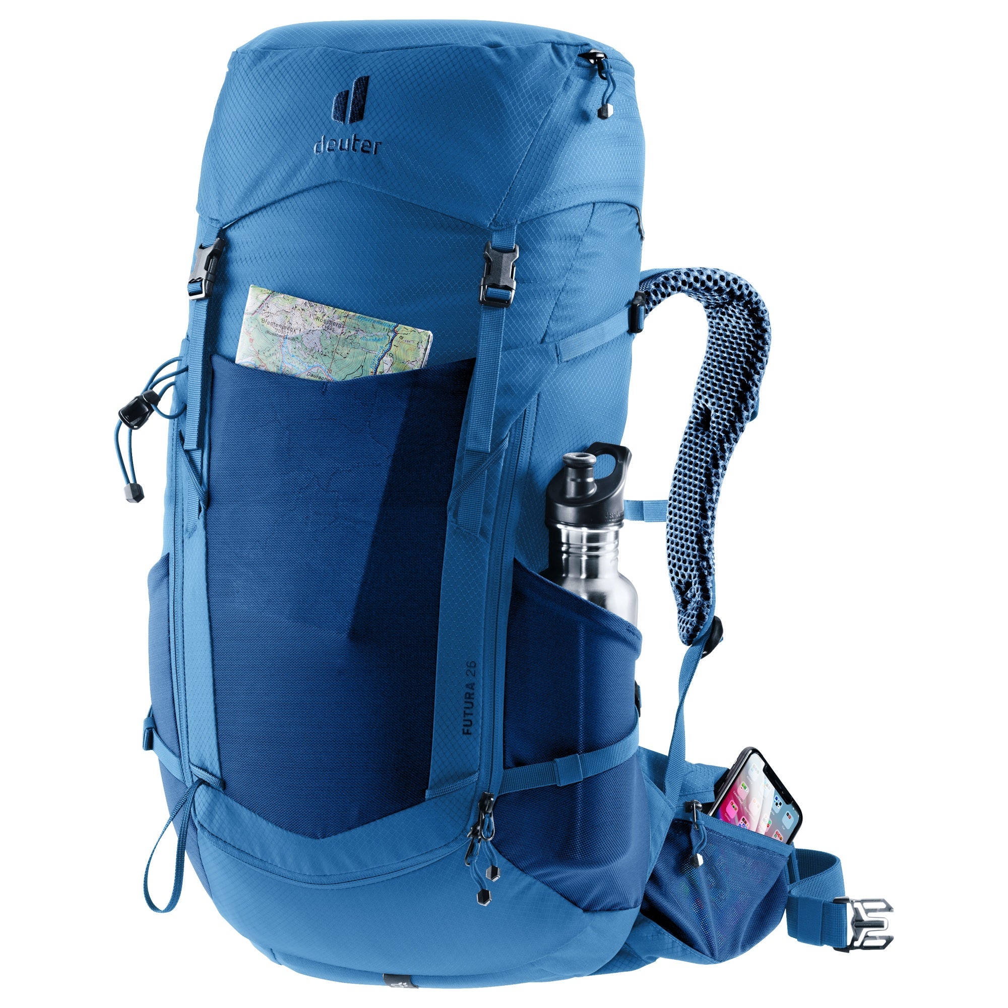 Deuter Futura 26 - Wanderrucksack 62 cm (nightblue-baltic) - Image 7