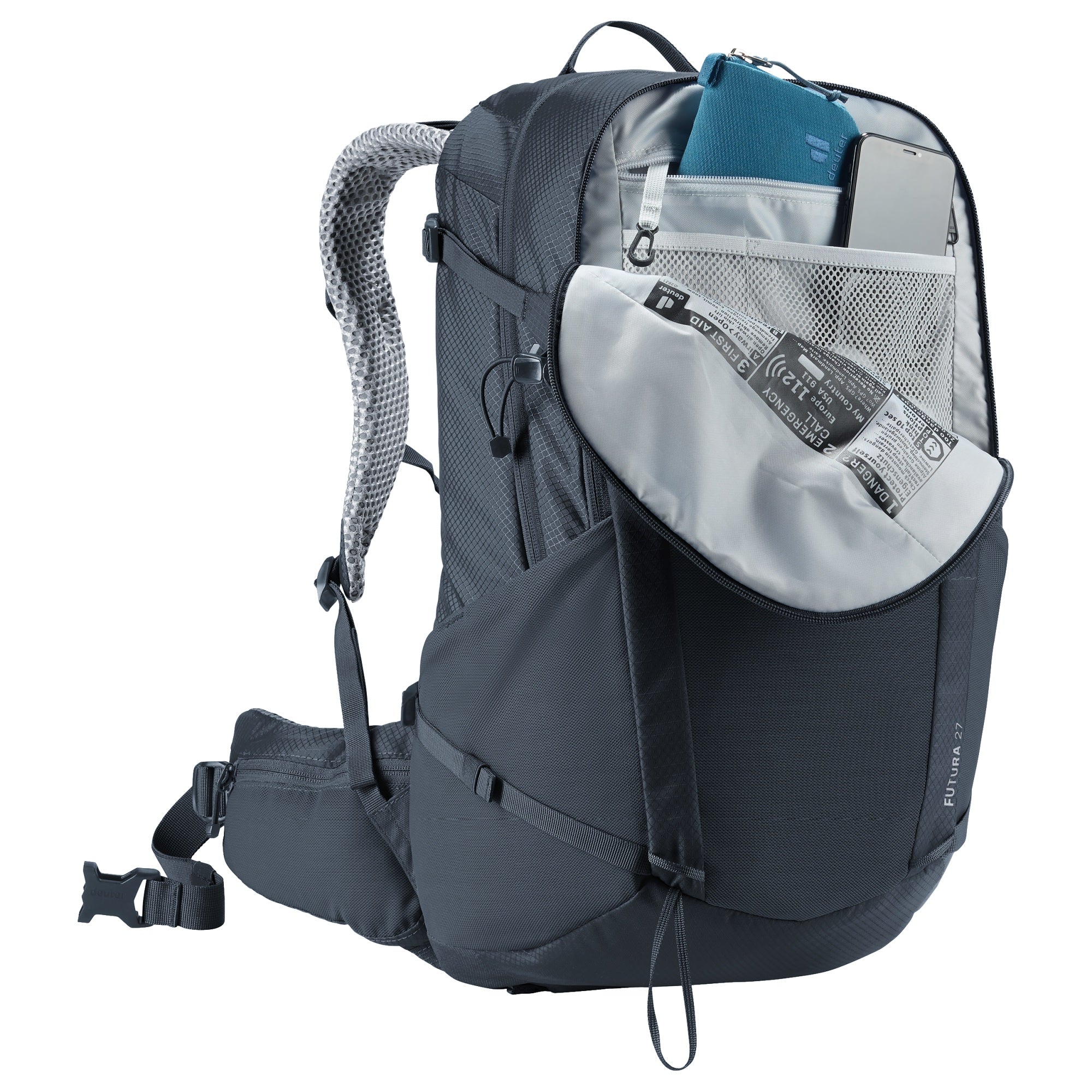 Deuter Futura 27 - Wanderrucksack 52 cm (black) - Image 6