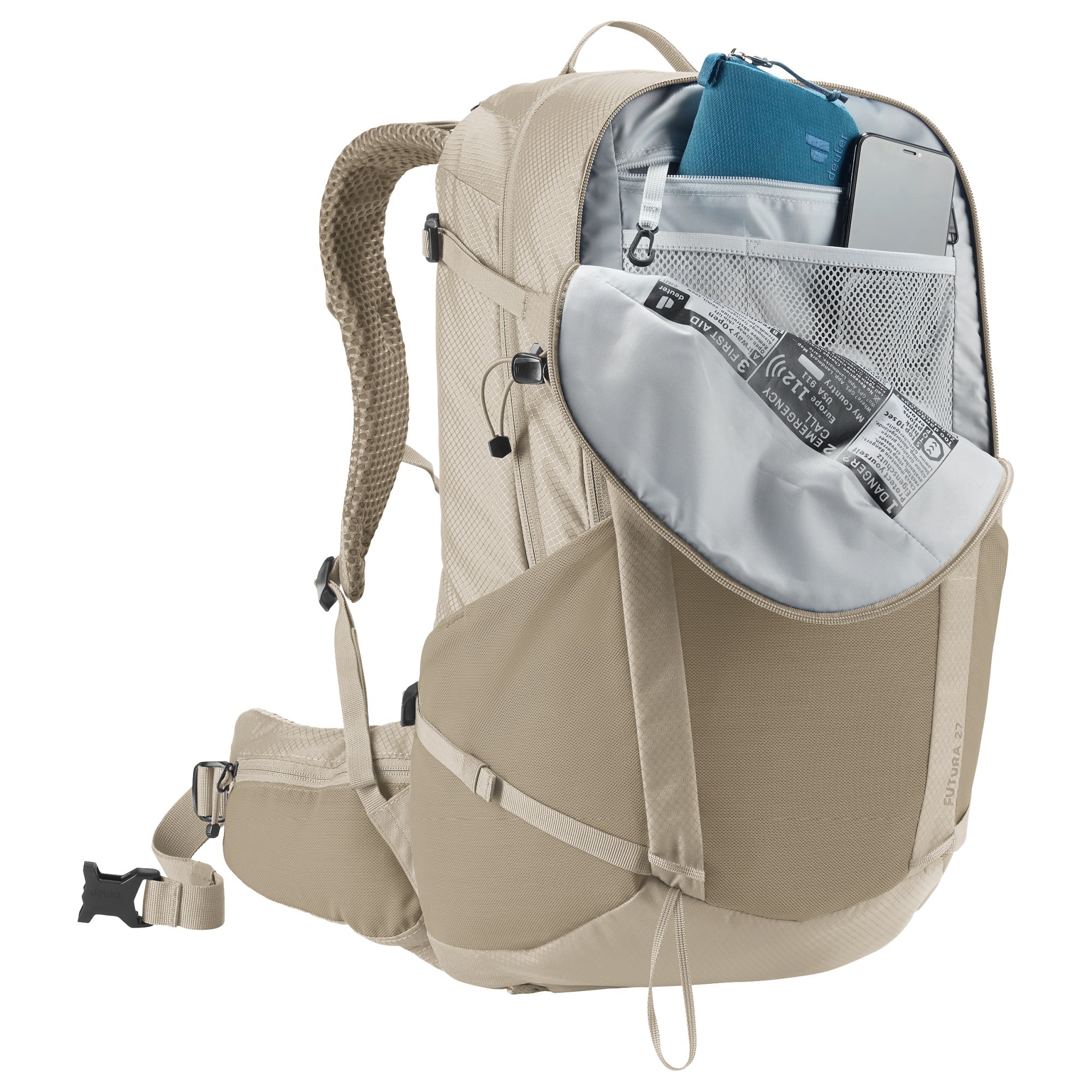 Deuter Futura 27 - Wanderrucksack 52 cm (greystone-alu) - Image 7