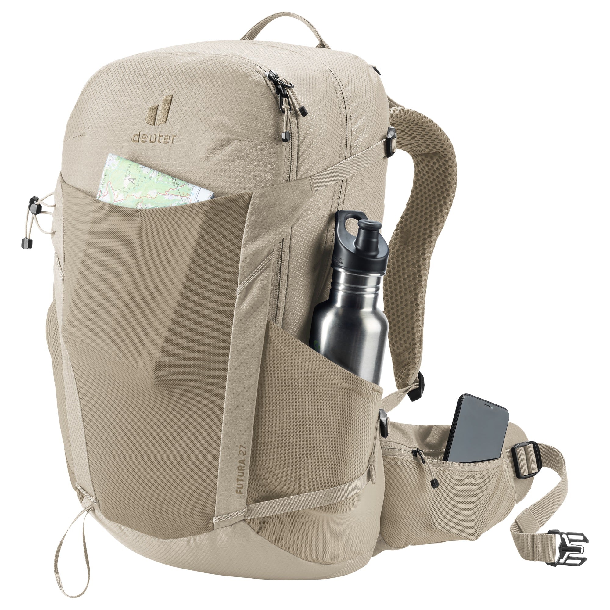 Deuter Futura 27 - Wanderrucksack 52 cm (greystone-alu) - Image 8