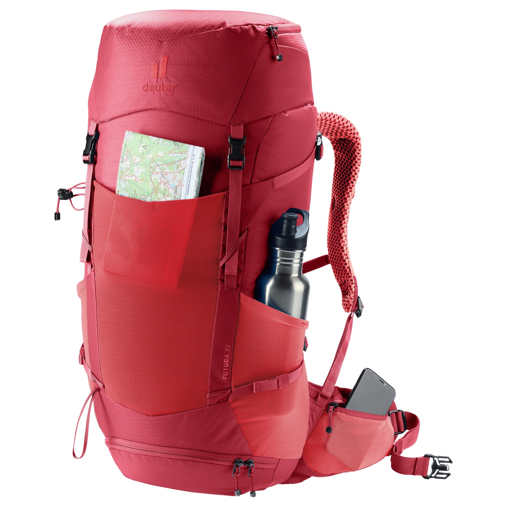 Deuter Futura 32 - Wanderrucksack 66 cm (cherry-masala) - Image 9