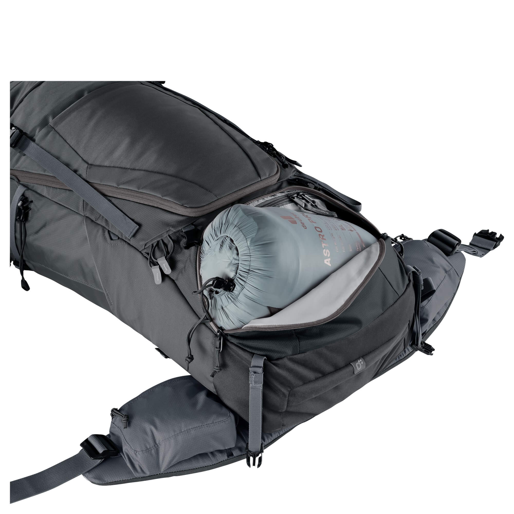 Deuter Futura Air Trek 45 + 10 SL - Women's Trekkingrucksack 72 cm (black-graphite) - Image 10