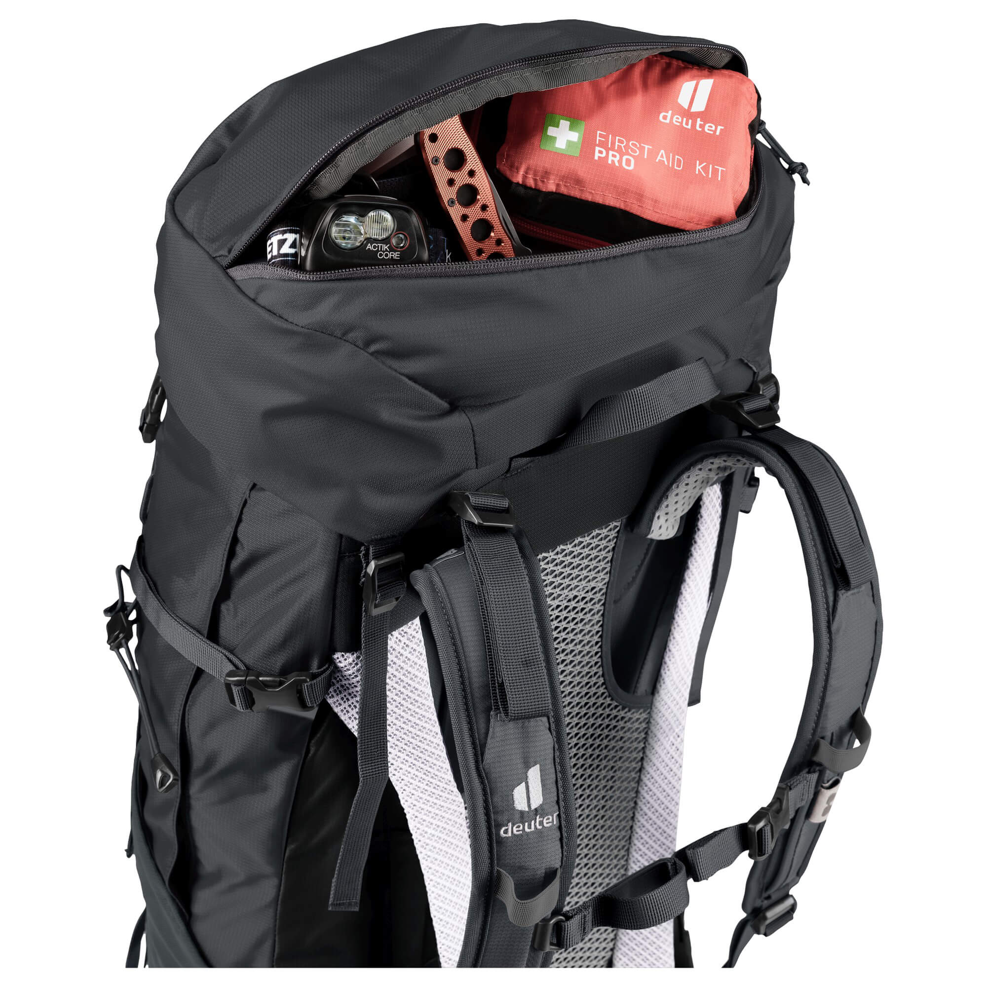 Deuter Futura Air Trek 45 + 10 SL - Women's Trekkingrucksack 72 cm (black-graphite) - Image 8