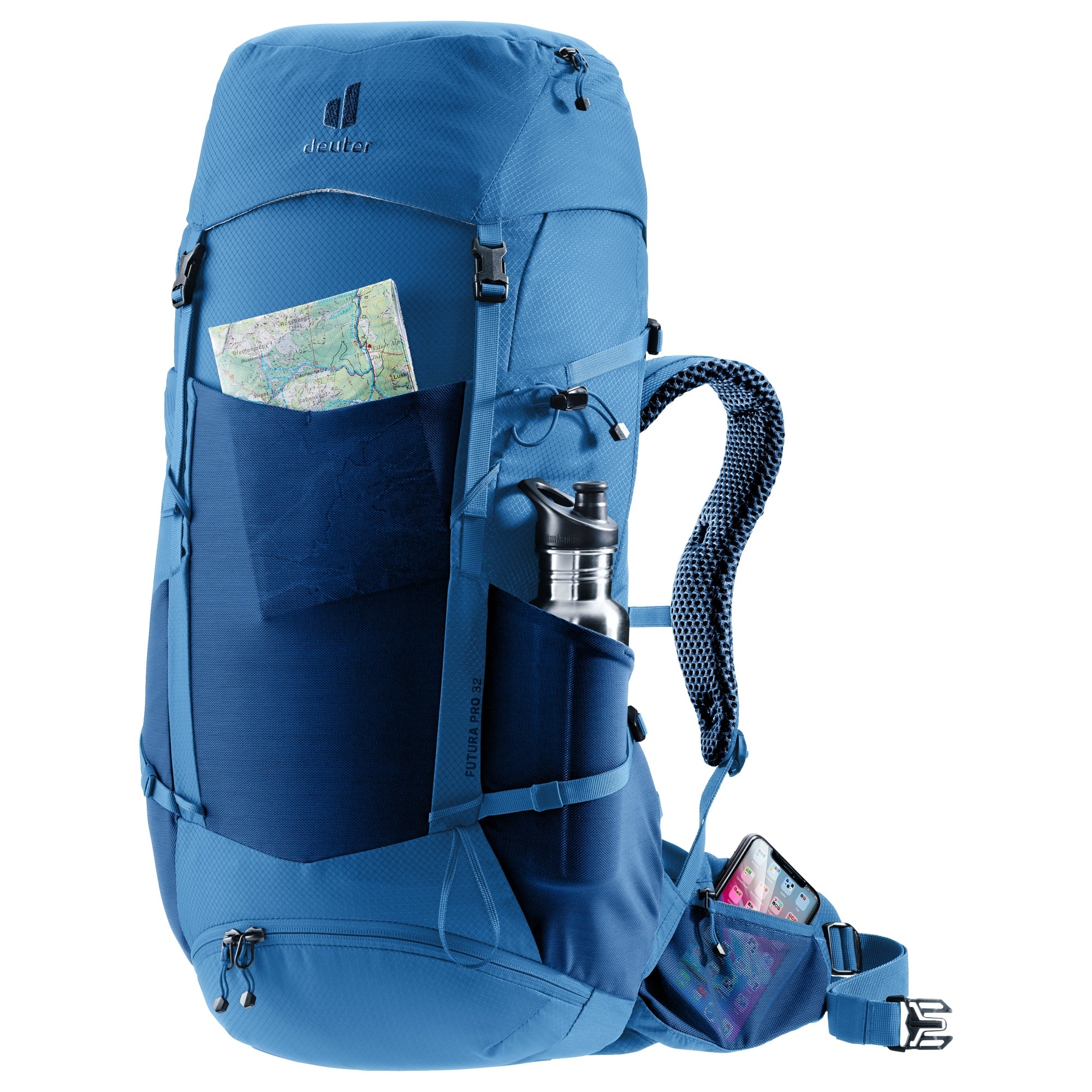 Deuter Futura Pro 32 - Wanderrucksack 67 cm (nightblue-baltic) - Image 7