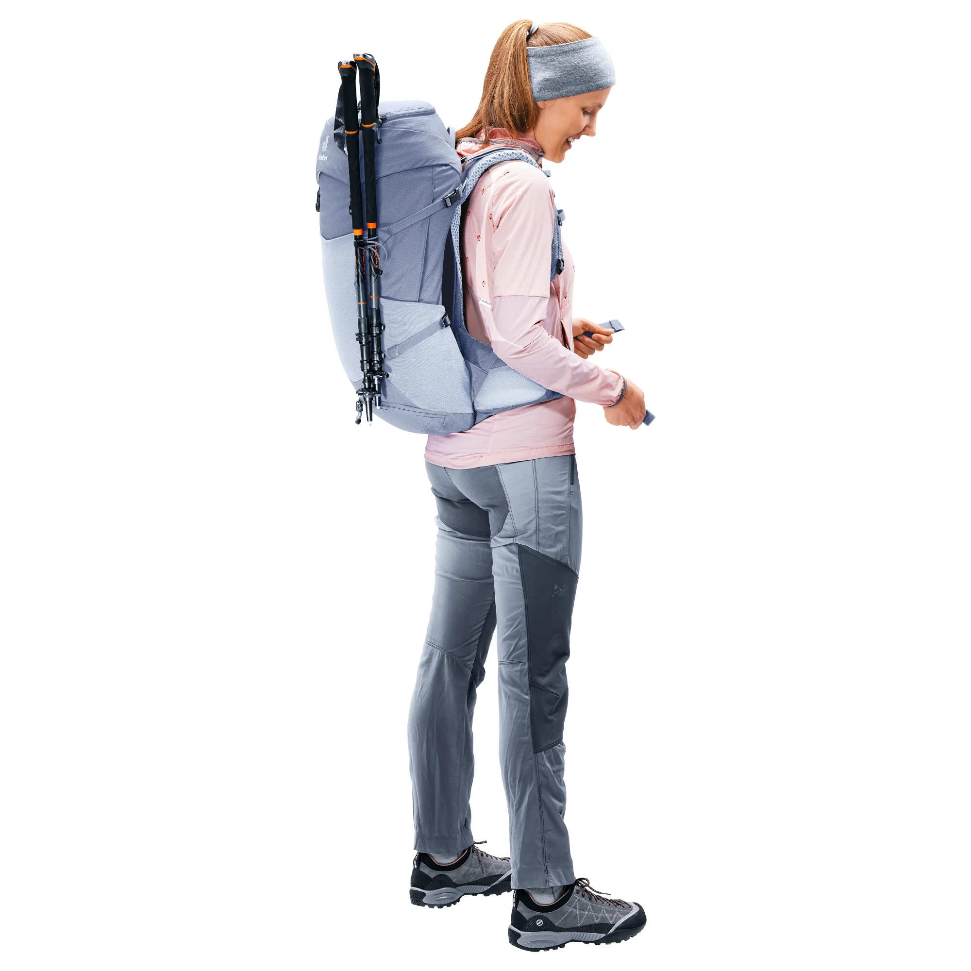 Deuter Futura Pro 34 SL - Wanderrucksack 63 cm (polar-bluejay) - Image 12