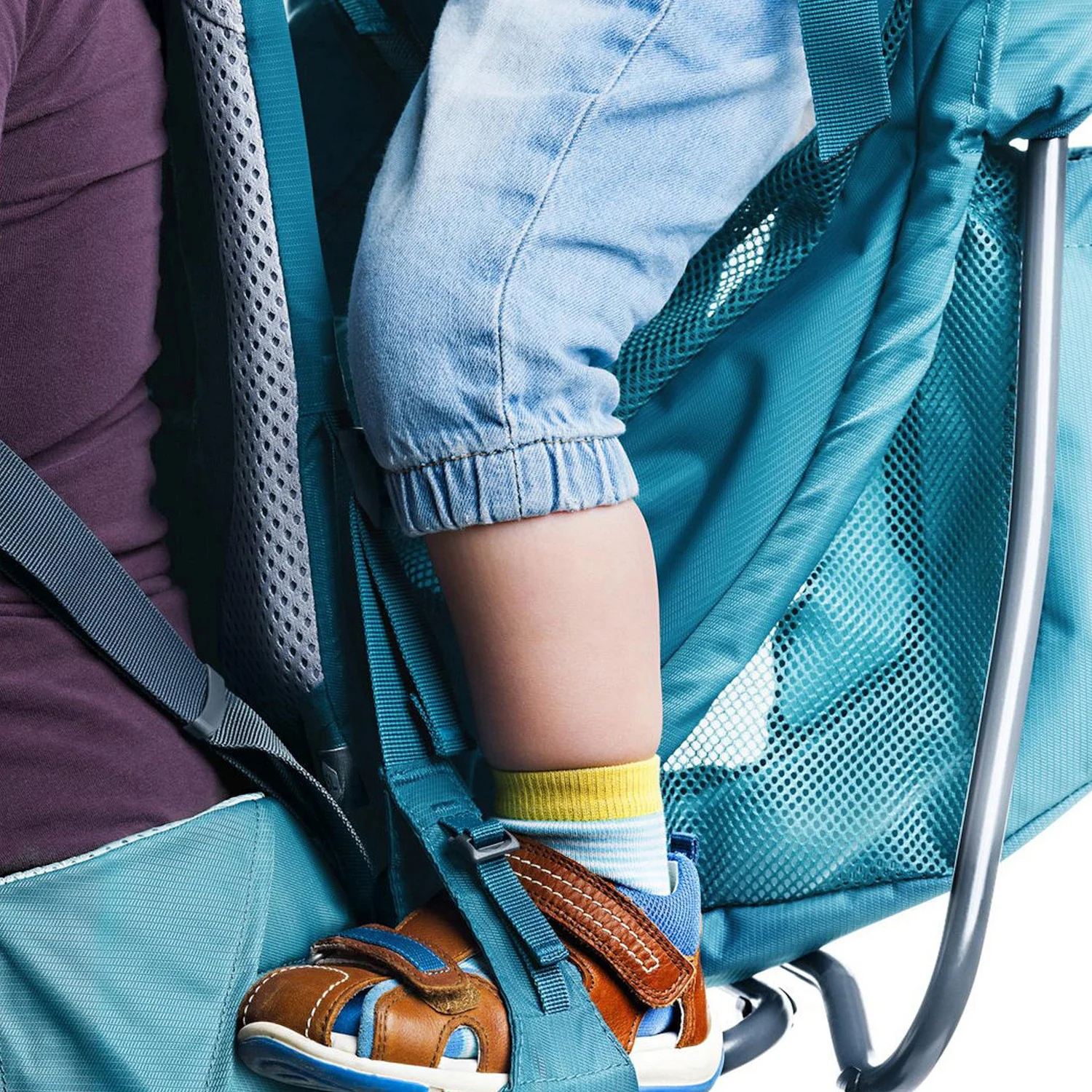 Deuter Kid Comfort Active SL - Kindertrage (Kraxe) (denim) - Image 4
