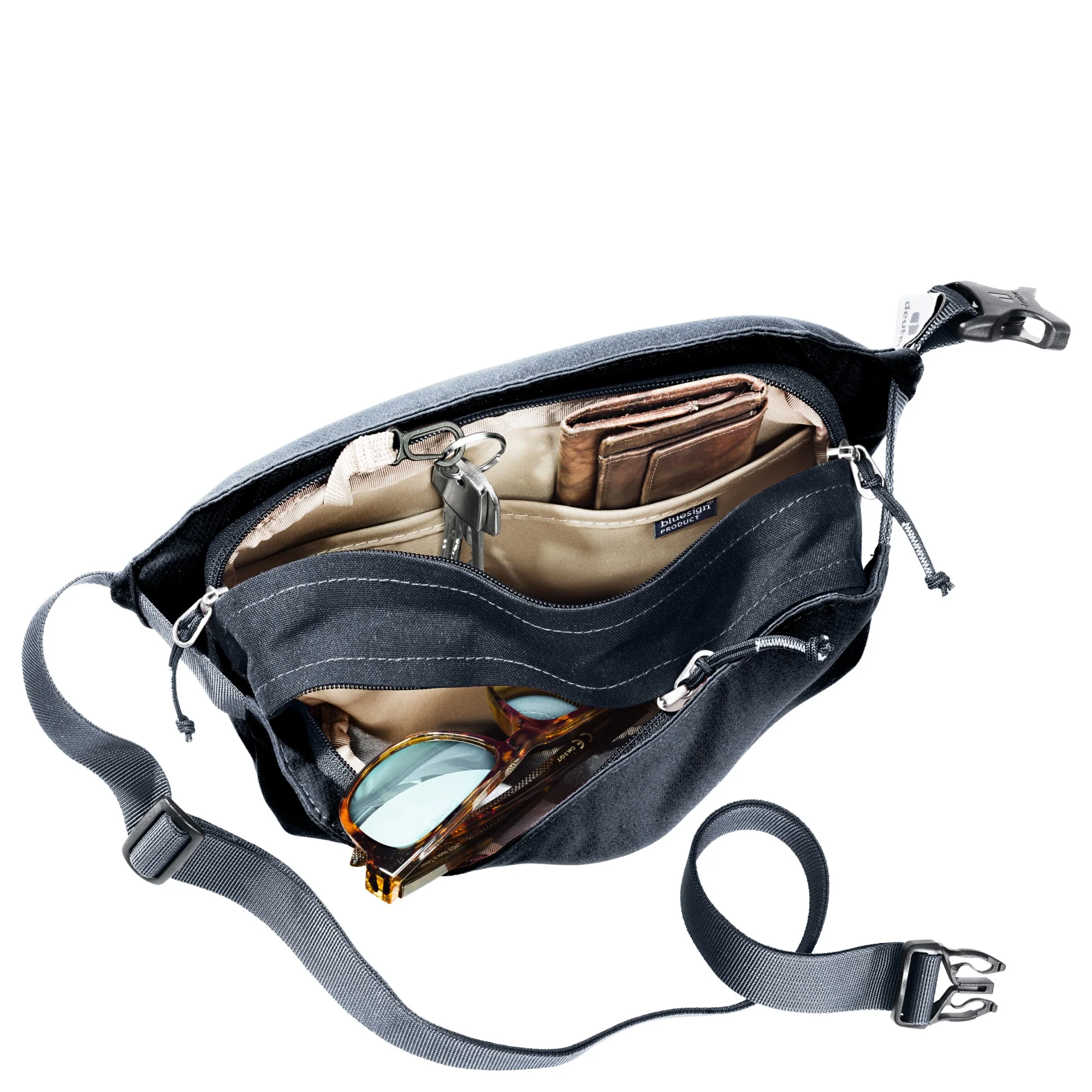 Deuter Passway 2 - Umhängetasche 28 cm (black) - Image 3