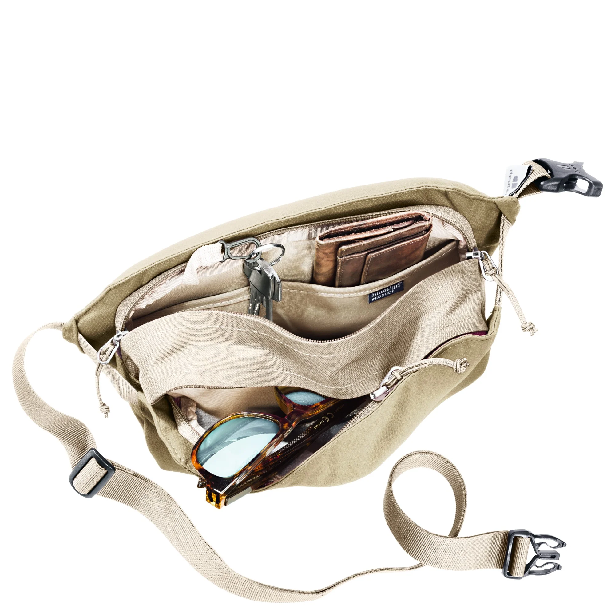 Deuter Passway 2 - Umhängetasche 28 cm (desert-bone) - Image 3