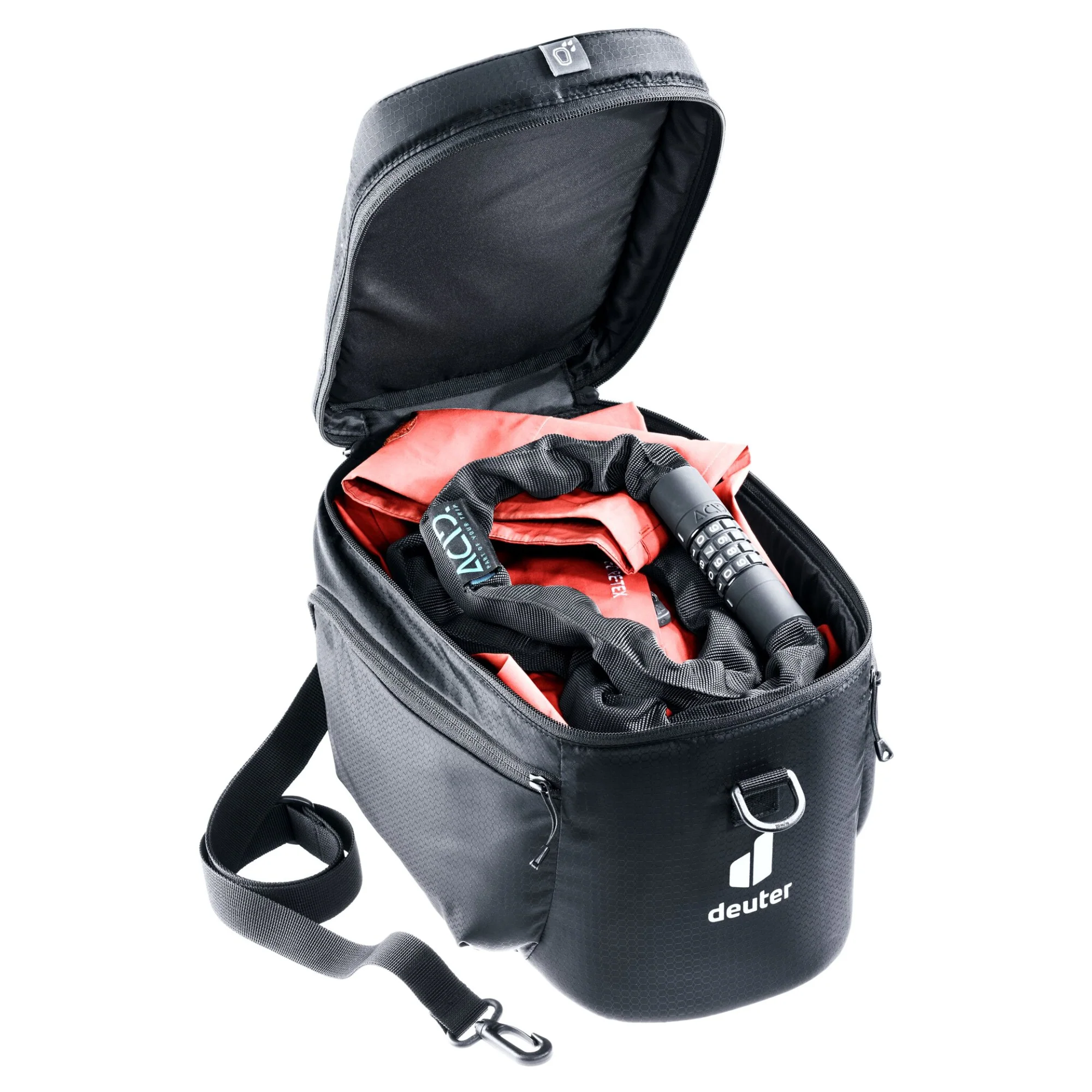 Deuter Rack Bag 10 - Gepäckträgertasche 31 cm (black) - Image 4