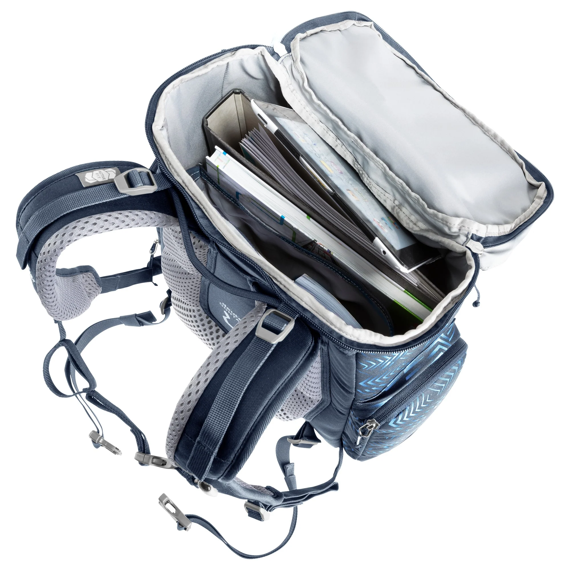 Deuter School Scula - Schulrucksack 49 cm (ink ripple) - Image 9
