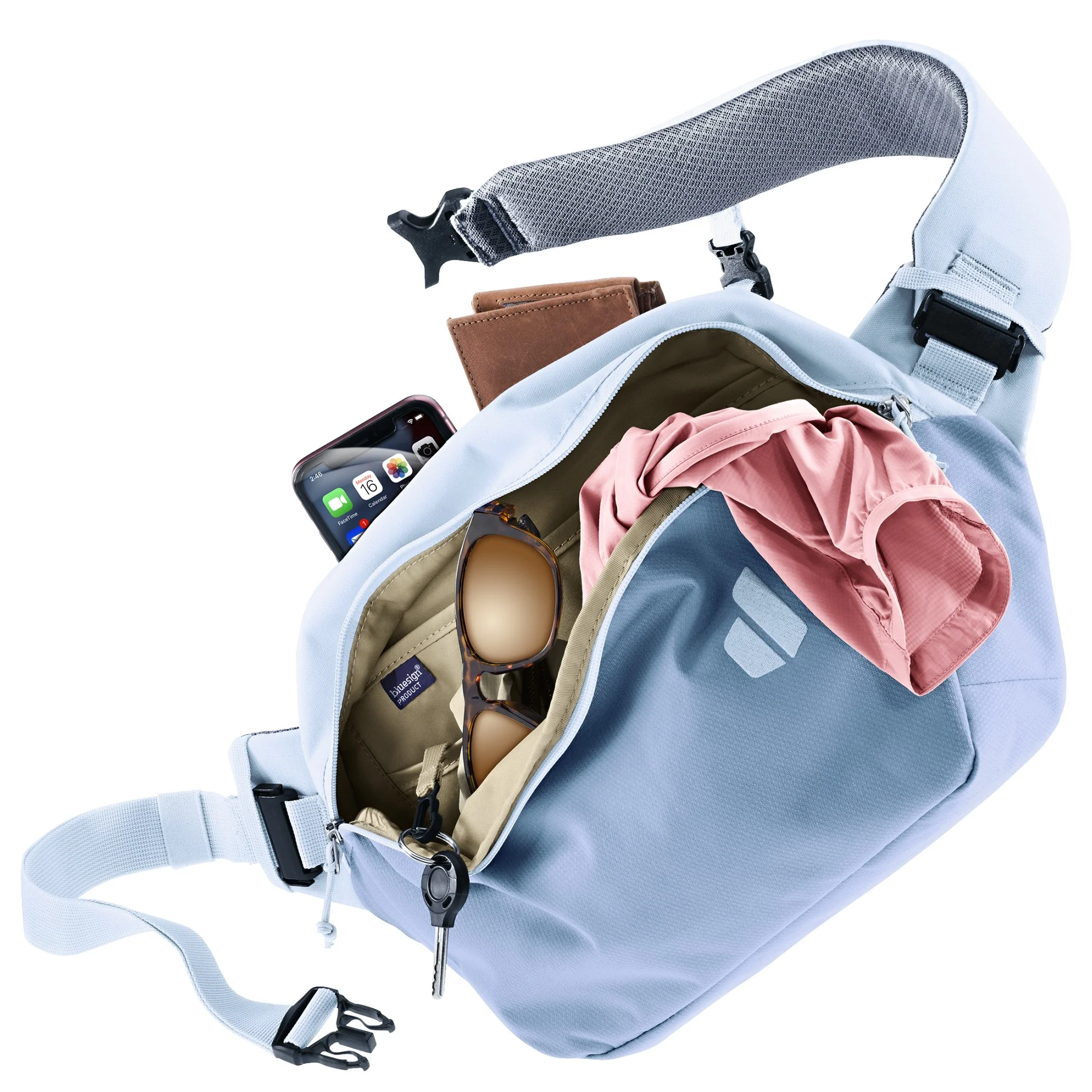 Deuter Stroof 5 - Umhängetasche 38 cm (bluejay-polar) - Image 3