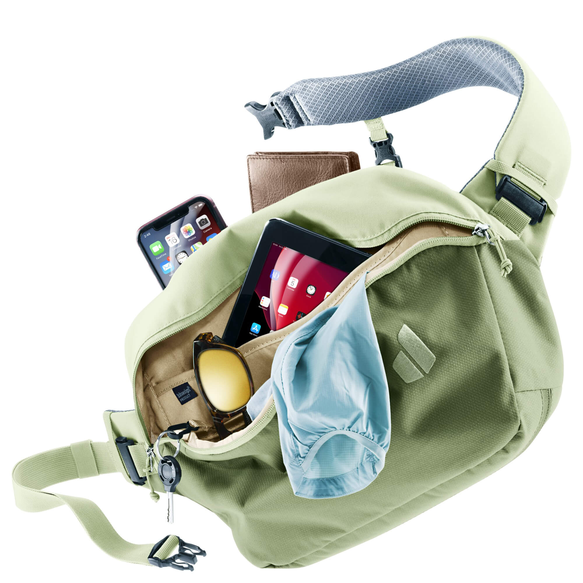 Deuter Stroof 8 - Umhängetasche 41 cm (grove-mineral) - Image 3
