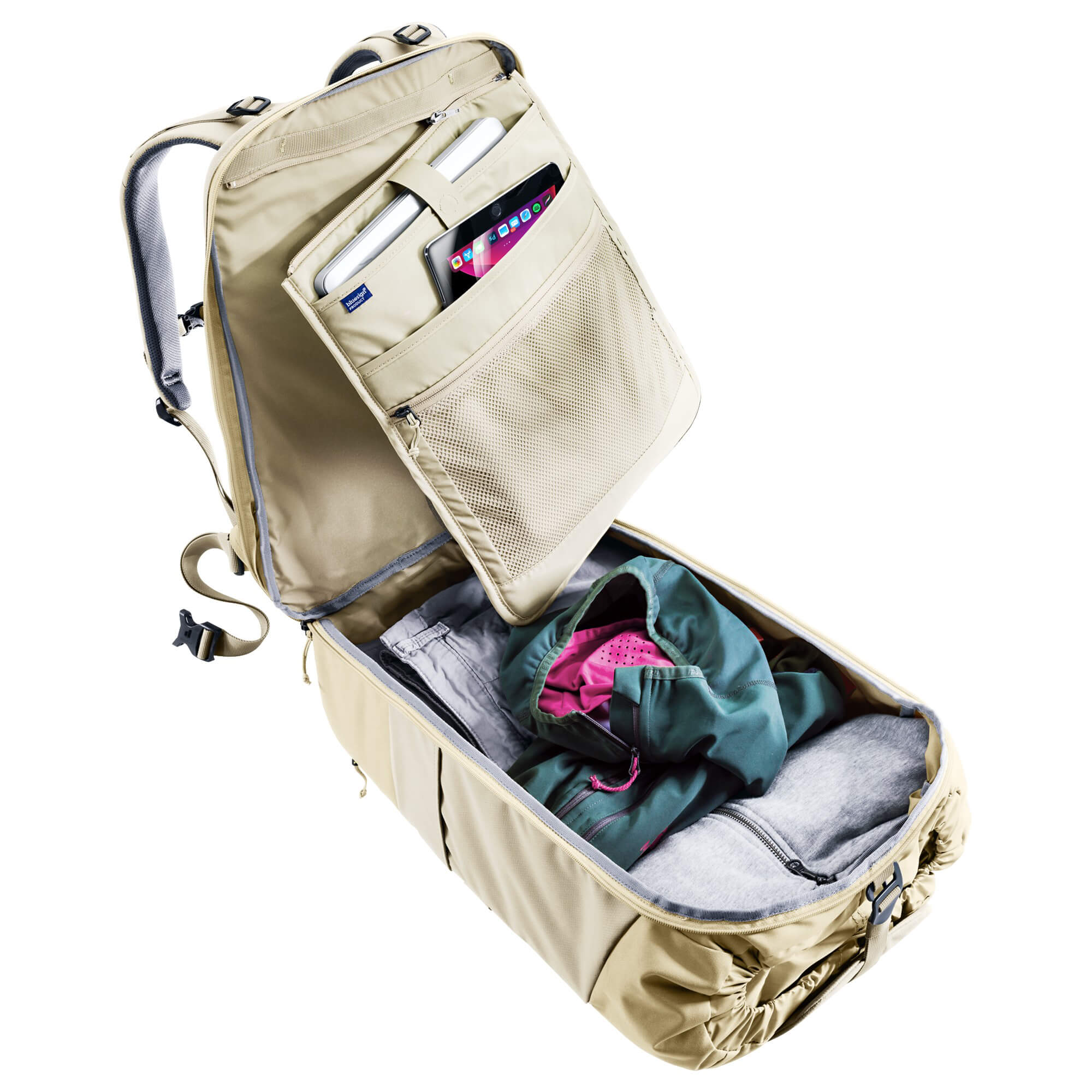 Deuter Utilion 34+5 - Rucksack 16" 53 cm erw. (bone-desert) - Image 9