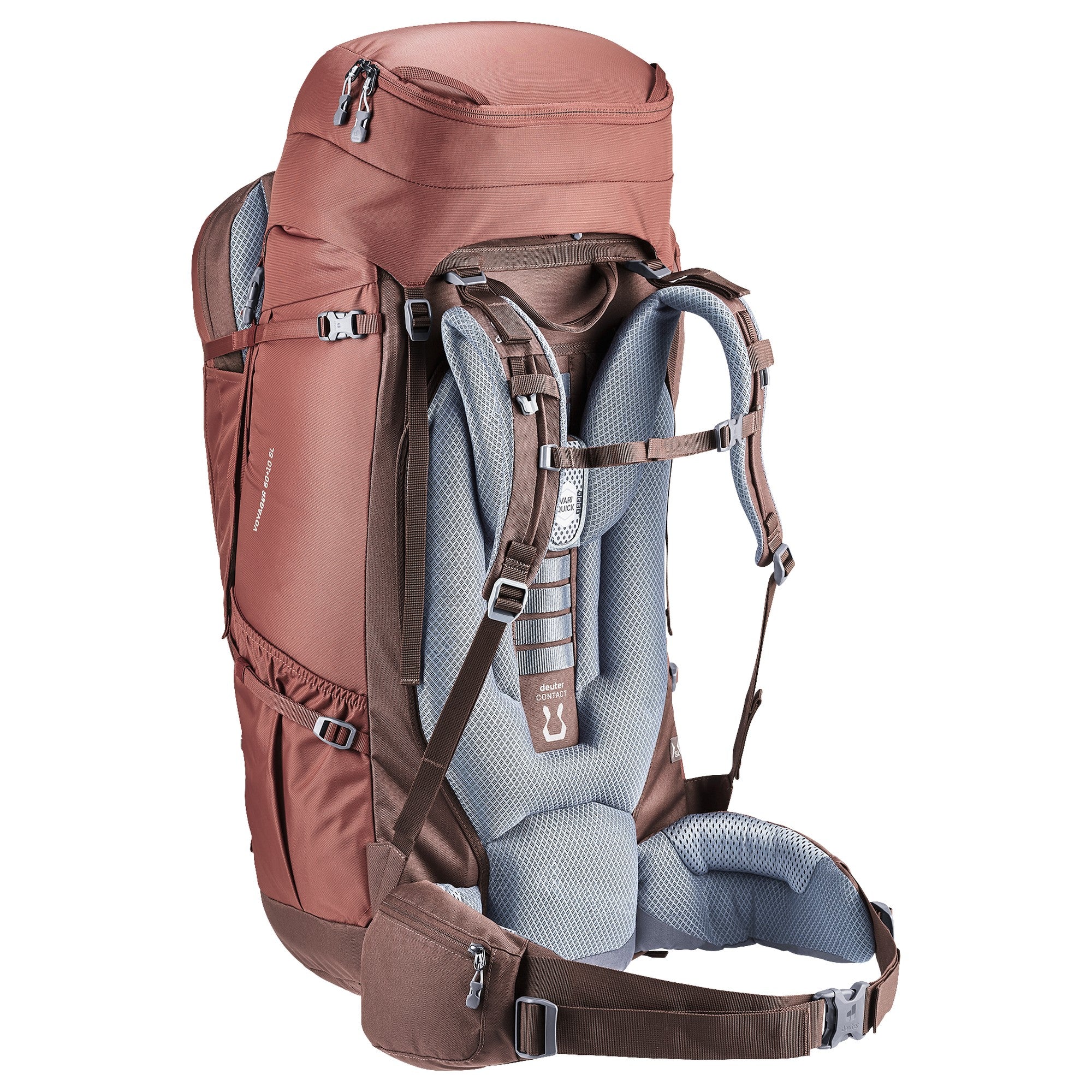 Deuter Voyager 60+10 SL - Women's Reiserucksack 13" 80 cm (caspia-raisin) - Image 3
