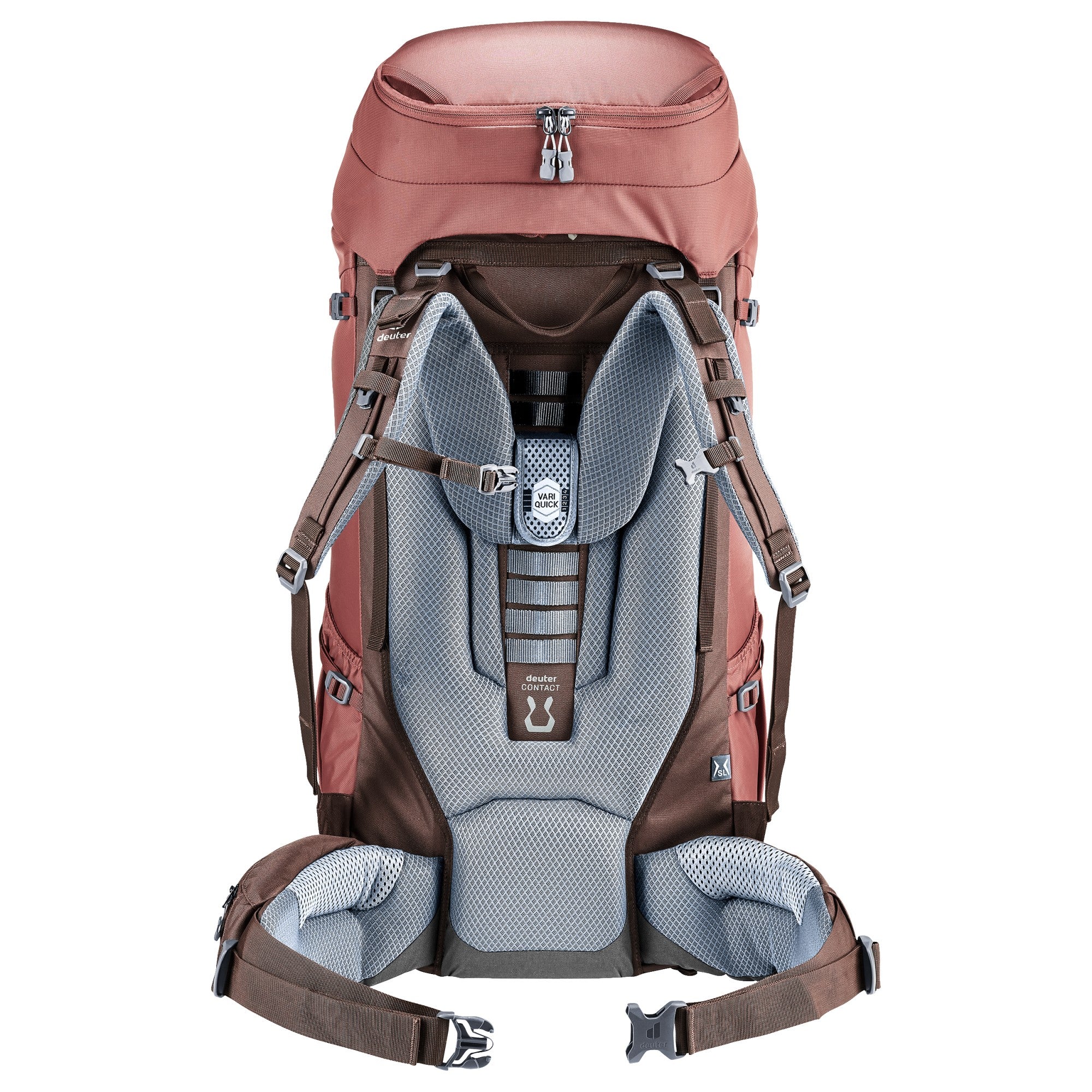 Deuter Voyager 60+10 SL - Women's Reiserucksack 13" 80 cm (caspia-raisin) - Image 4