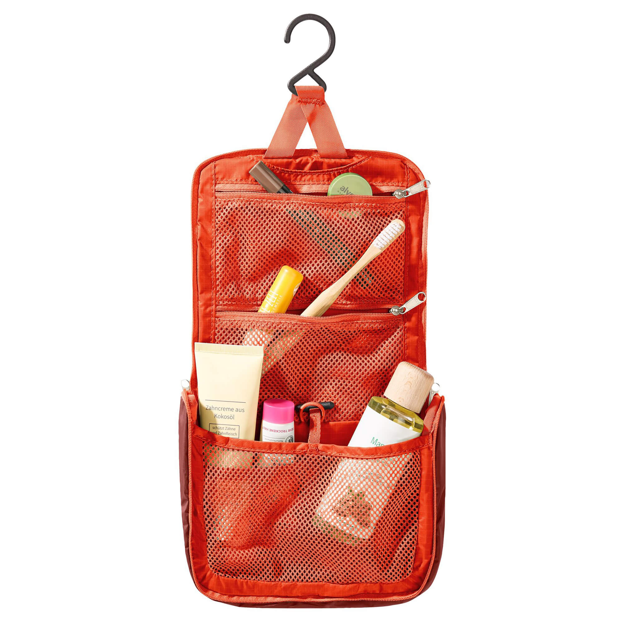 Deuter Wash Center Lite I - Kulturbeutel 20 cm (papaya-redwood) - Image 2