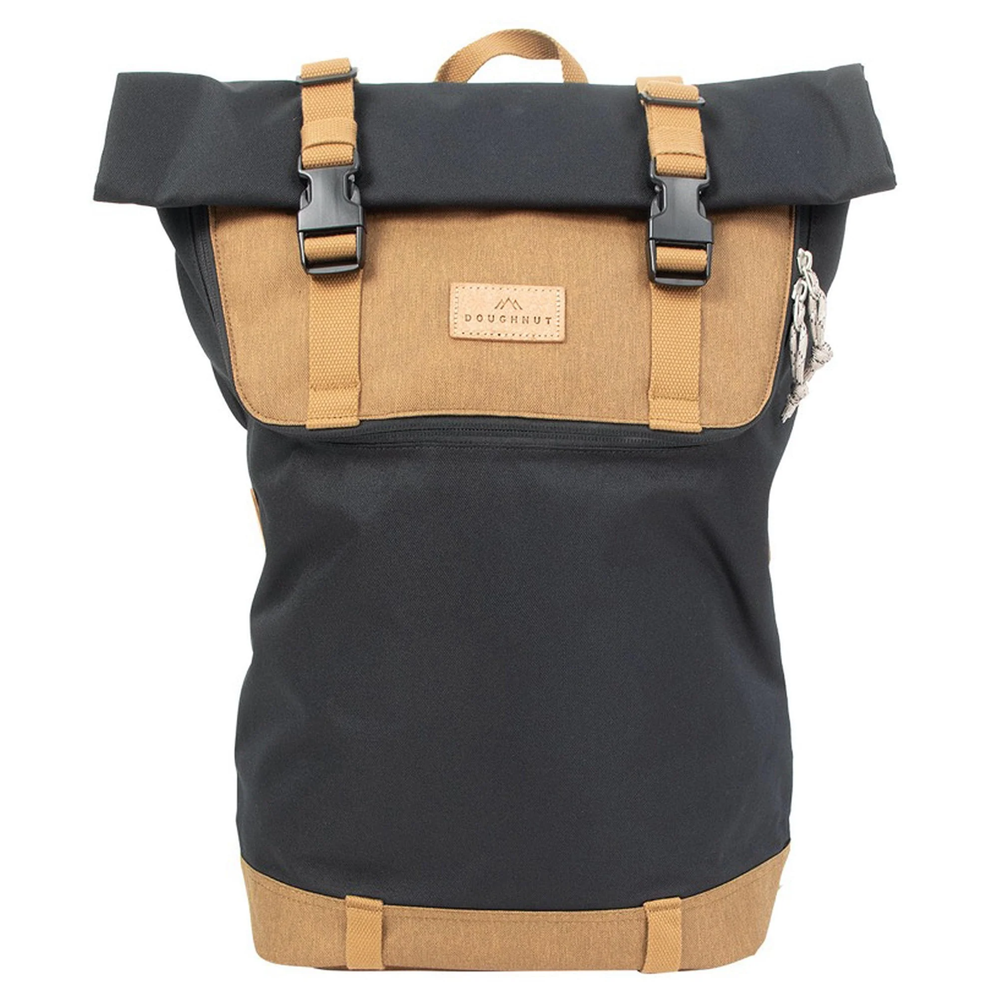 Doughnut Christopher Euro 18 - Rolltop Rucksack 45 cm (black x khaki)