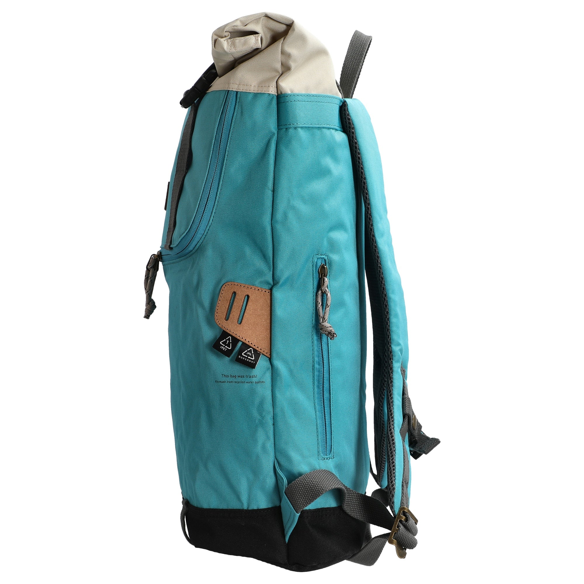 Doughnut Christopher Reborn 18 - Rolltop Rucksack 15" 45 cm (lagoon x stone) - Image 3