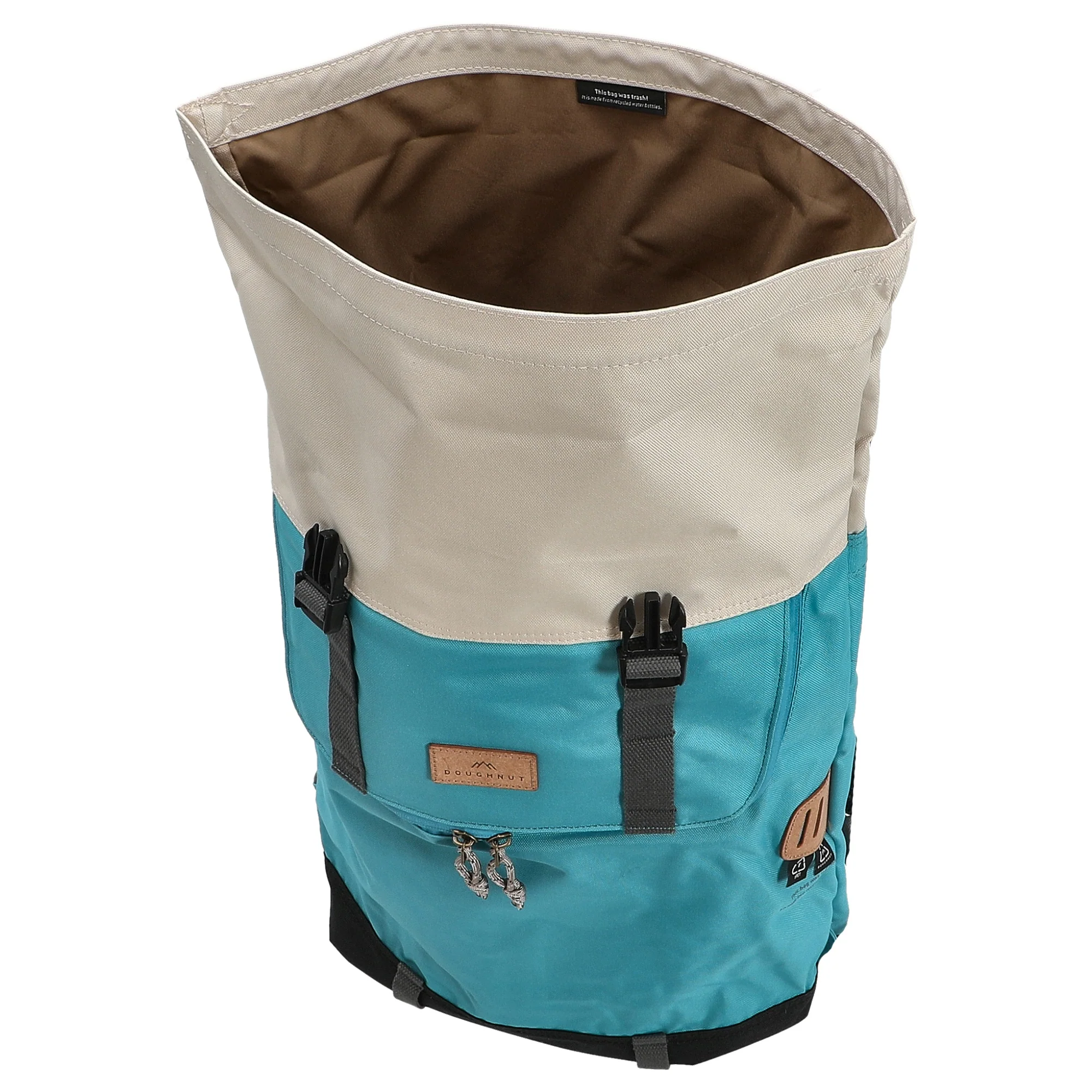 Doughnut Christopher Reborn 18 - Rolltop Rucksack 15" 45 cm (lagoon x stone) - Image 6