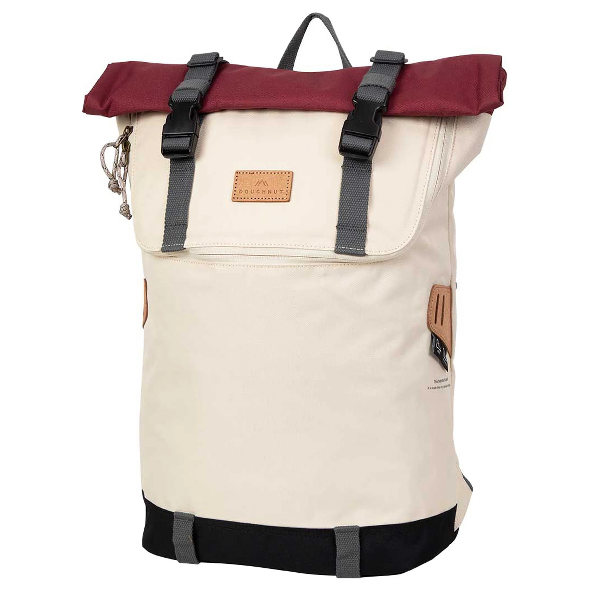 Doughnut Christopher Reborn 18 - Rolltop Rucksack 15 "45 cm (stone x wine) - Image 2