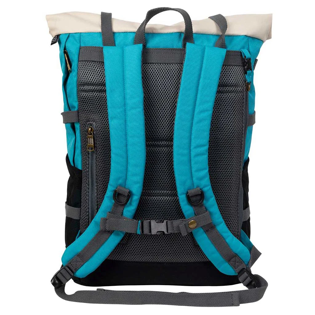 Doughnut Paratrooper Reborn - Rolltop Rucksack 14" 67 cm erw. (lagoon x stonebl) - Image 3