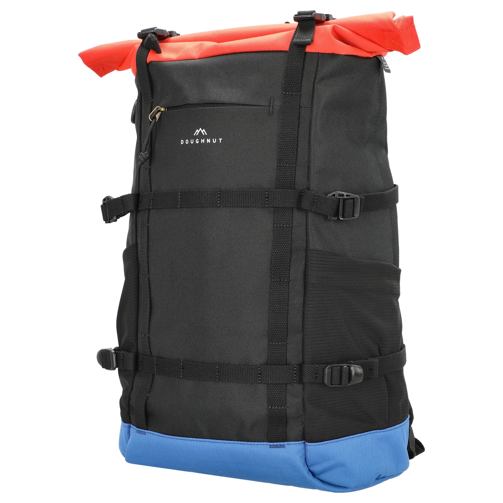 Doughnut Paratrooper Reborn - Rolltop Rucksack 14" 67 cm (black x grapefruit) - Image 2