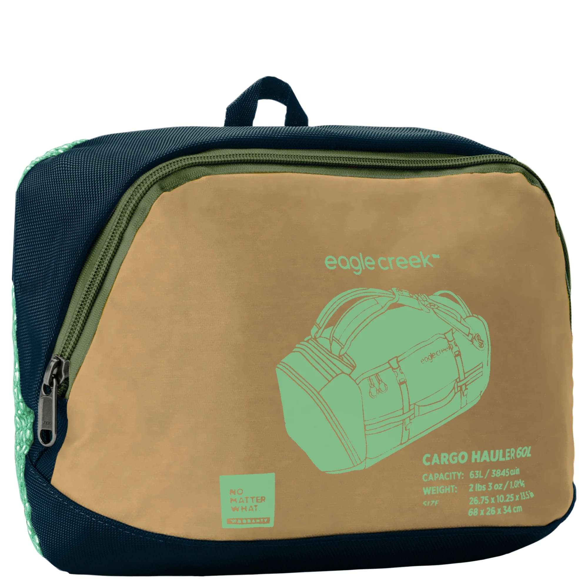 Eagle Creek selection Cargo Hauler 60 - Reisetasche/Rucksack 68 cm (safari/willow) - Image 3