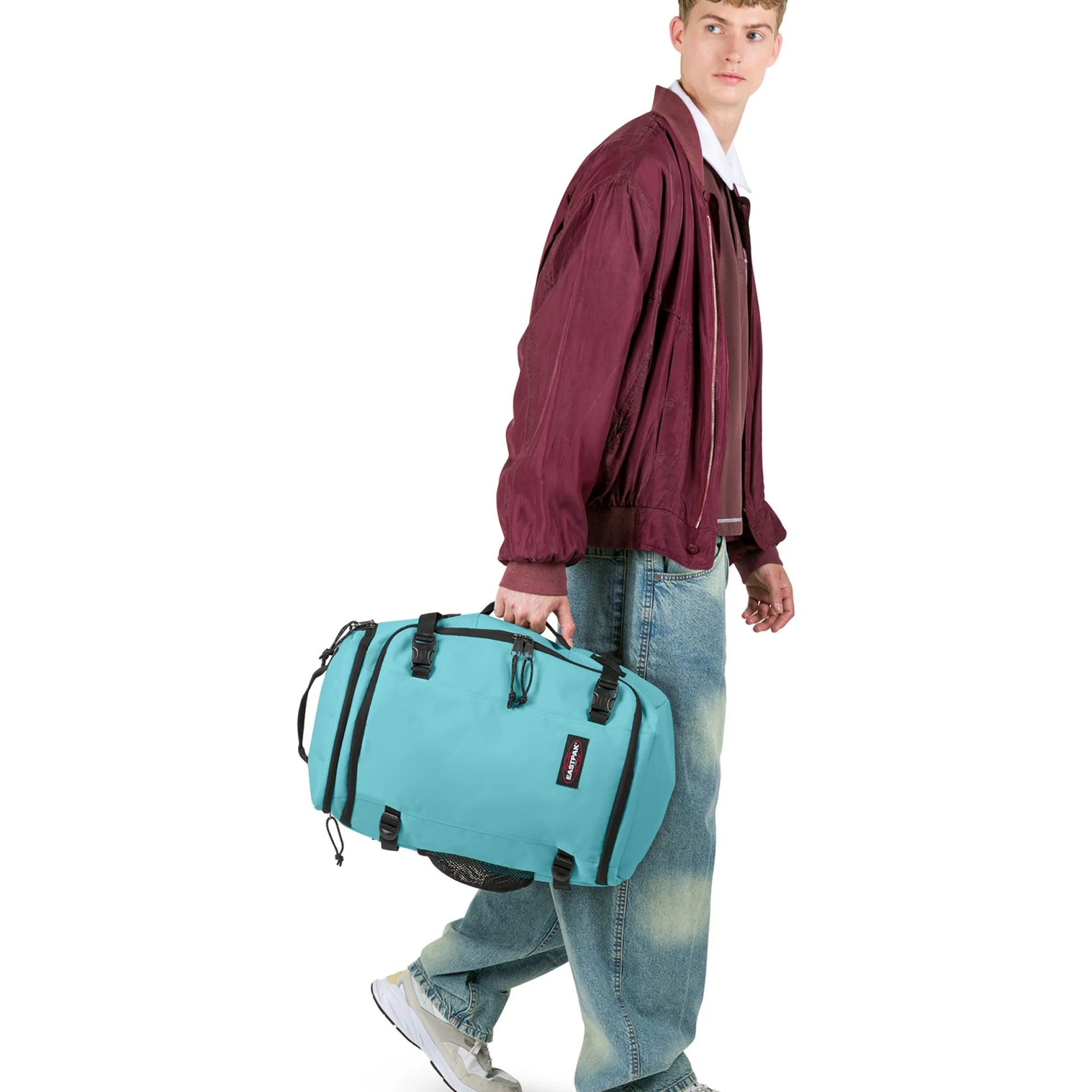 Eastpak Carry Pack - Reiserucksack 53 cm (waterfall blue) - Image 7