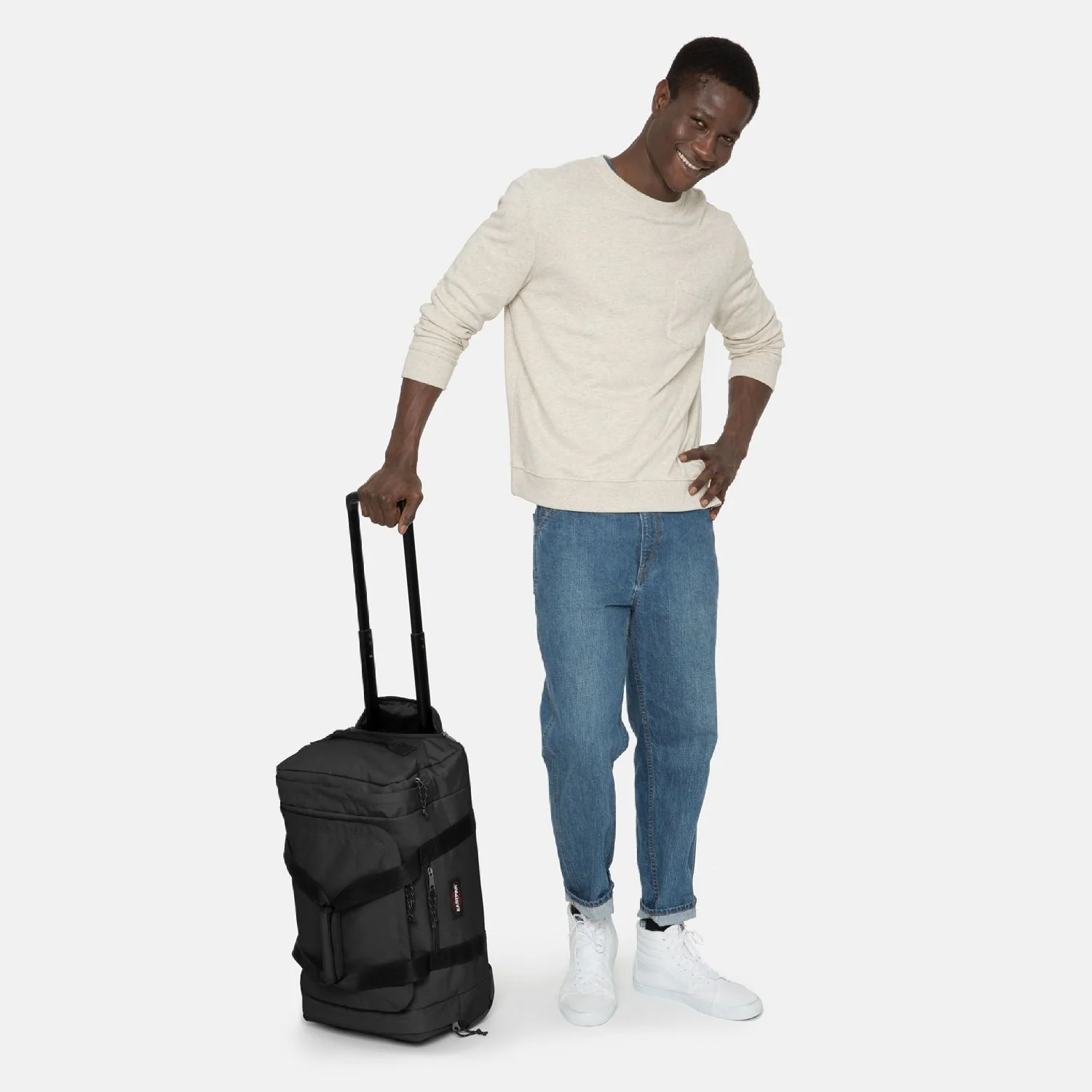Eastpak Leatherface S+ 41 - Rollenreisetasche 55 cm (black) - Image 7