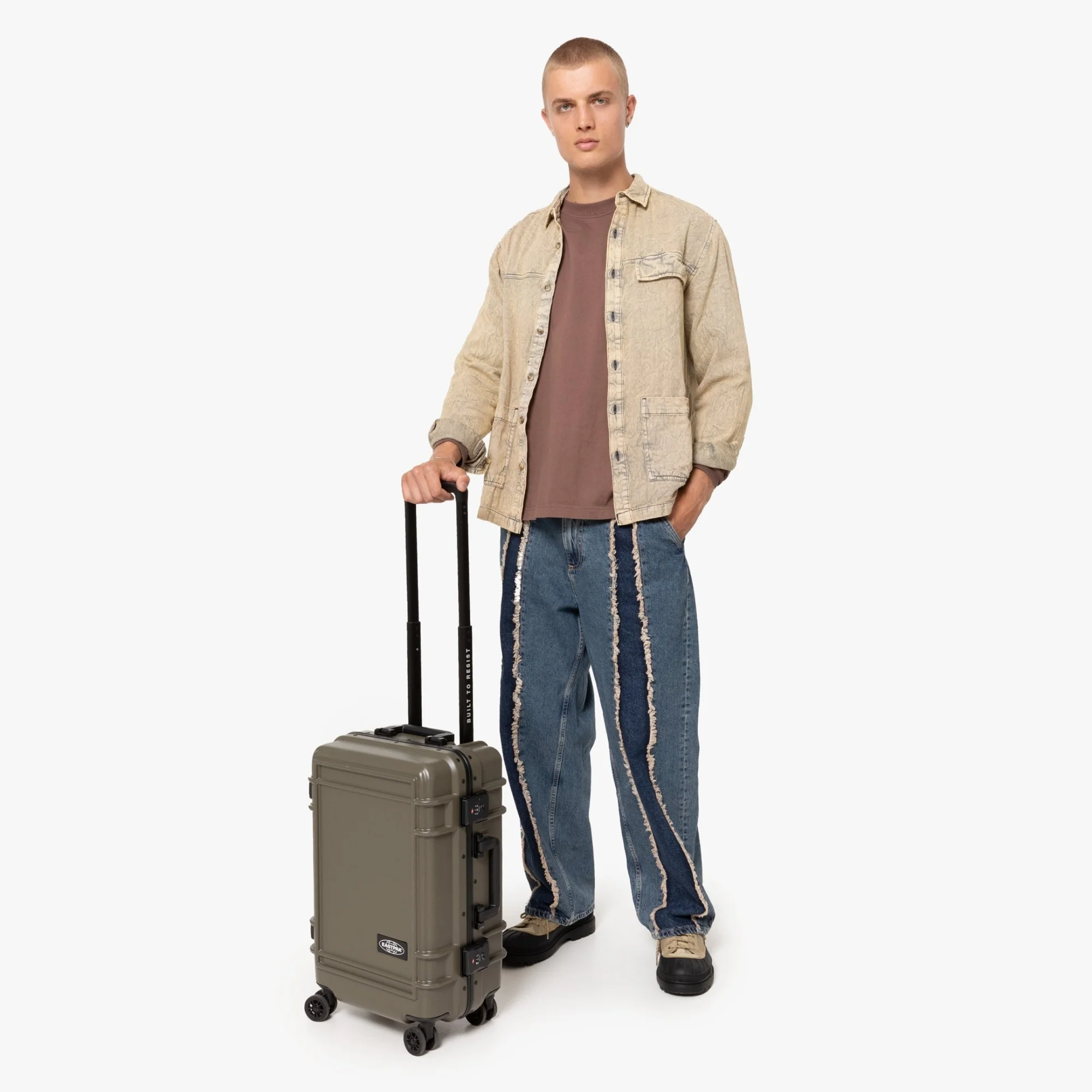 Eastpak selection Resist'r Case - 4-Rollen-Kabinentrolley S 55 cm (army olive) - Image 8