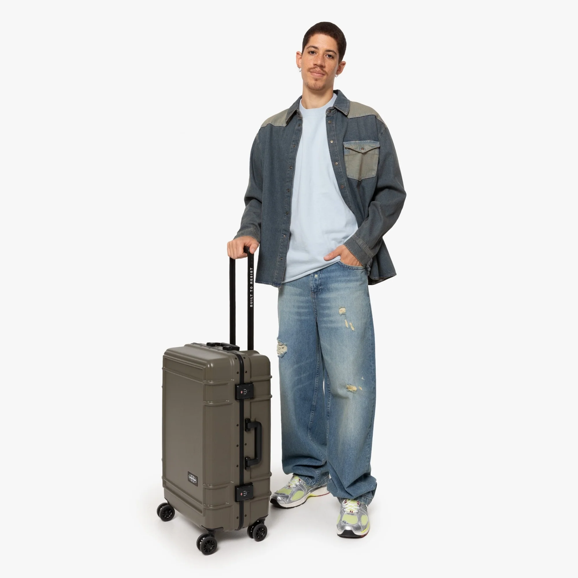 Eastpak selection Resist'r Case - 4-Rollen-Trolley M 68.5 cm (army olive) - Image 8