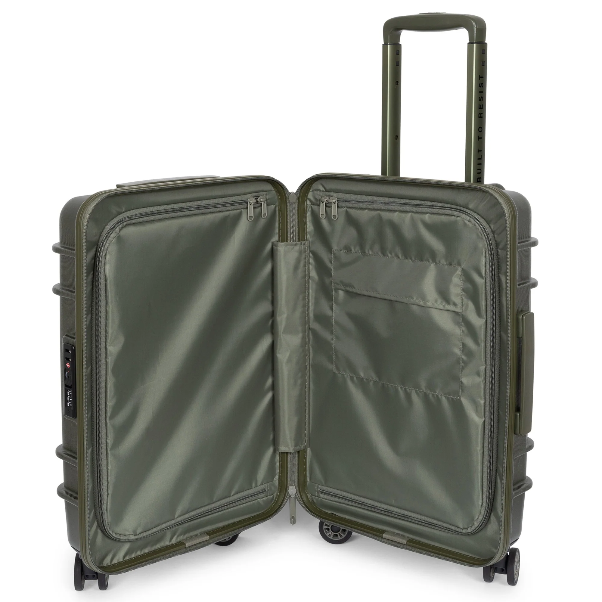 Eastpak selection Resist'r Zip Cabin - 4-Rollen-Kabinentrolley S 55 cm (monotone khaki) - Image 4